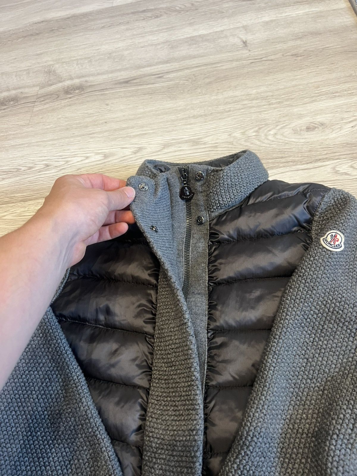 Moncler Moncler Down Knit Hybrid Jacket - Size M Size M / US 6-8 / IT 42-44 - 5 Thumbnail