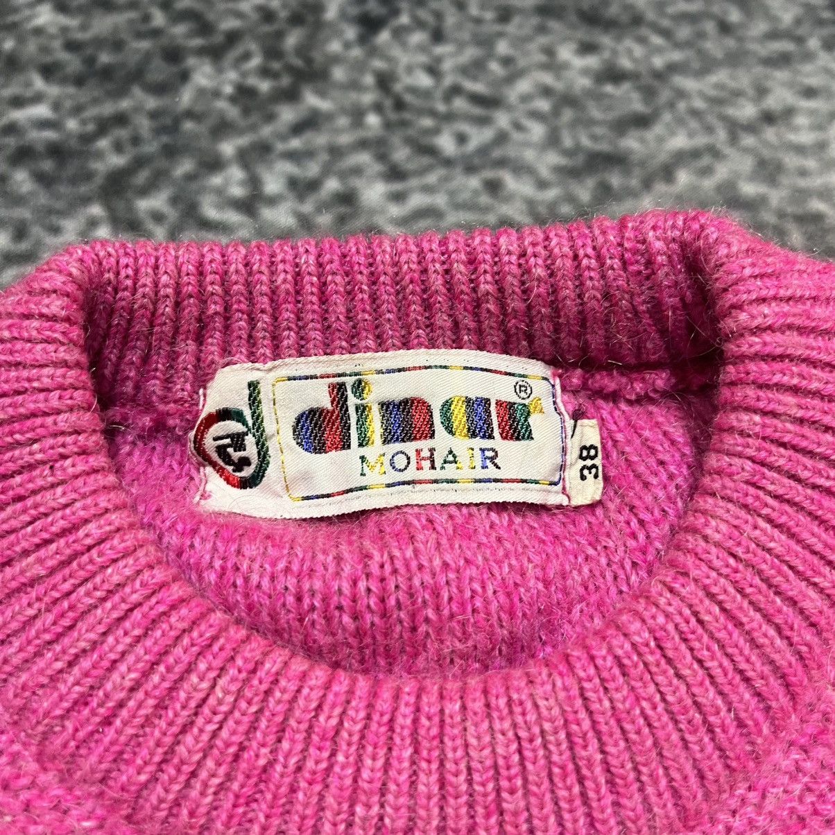 Vintage Vintage 80s Dimar Mohair Sweater Casual Preppy Marni Style Size US M / EU 48-50 / 2 - 2 Thumbnail