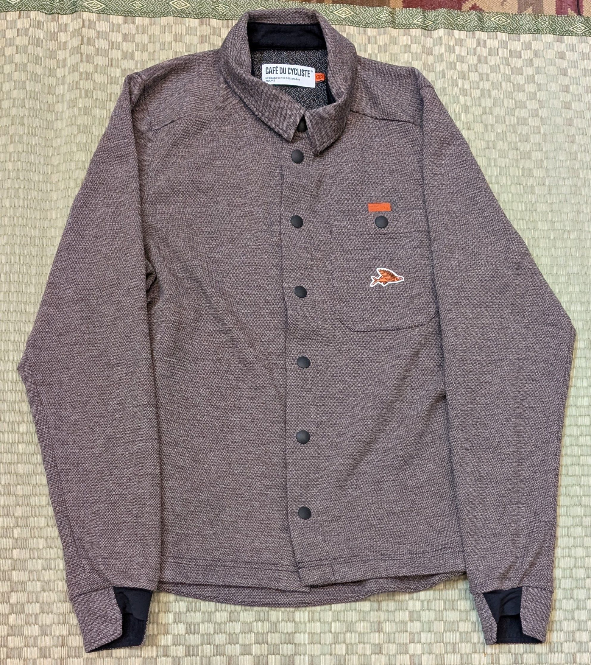 Cafe du Cycliste Cafe Du Cycliste Pascaline Midweight Jersey Light Quetsche Size US M / EU 48-50 / 2 - 1 Thumbnail