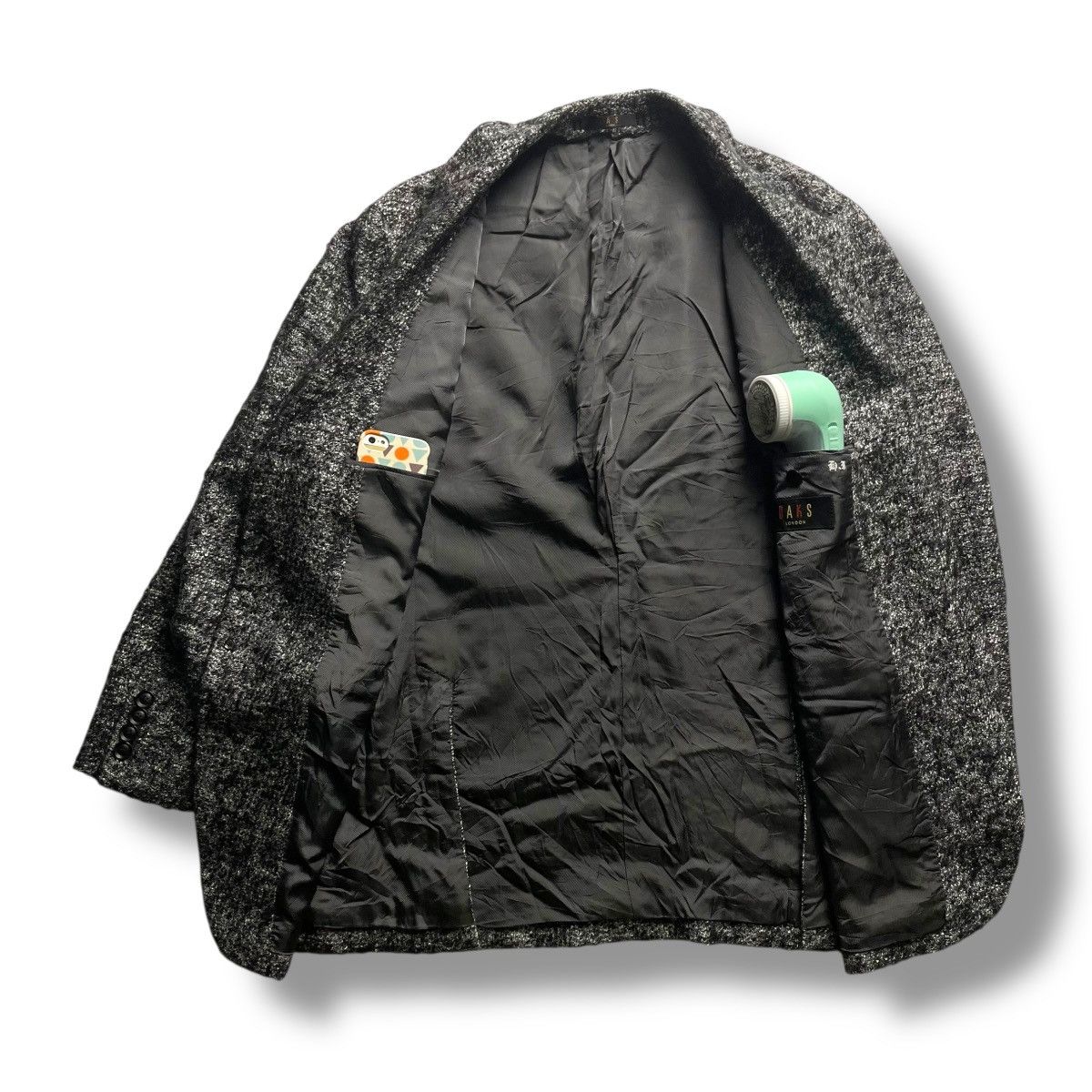 DAKS × Vintage VINTAGE DAKS LONDON WOOL BLAZER COAT JACKET Size US M / EU 48-50 / 2 - 3 Thumbnail