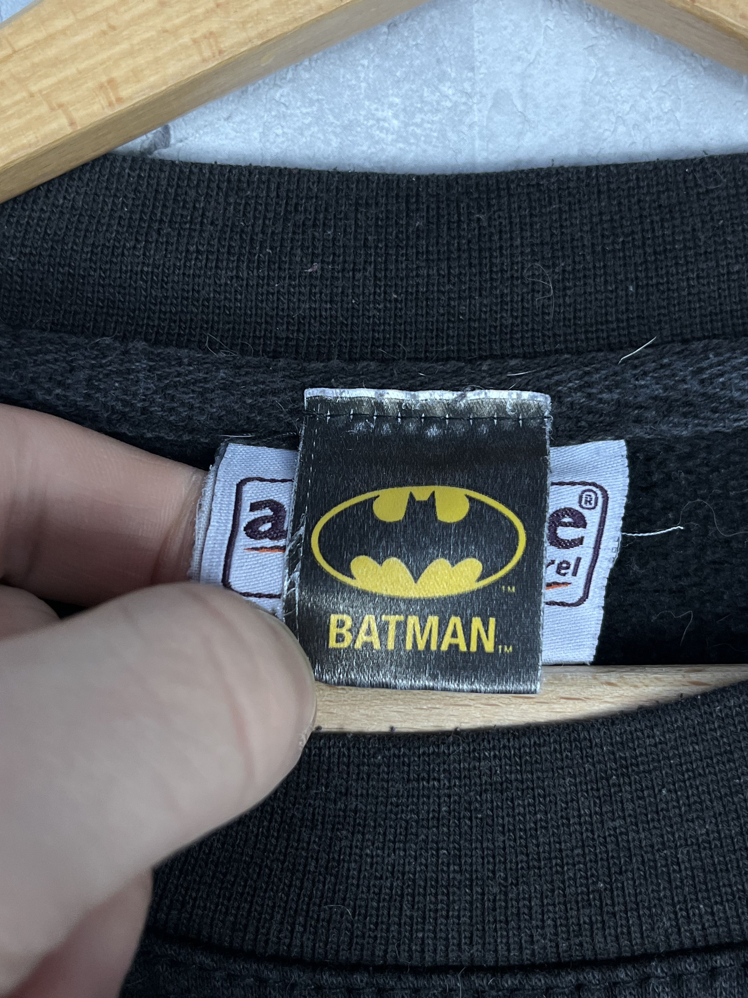 DC Comics × Vintage 80’s Batman Vintage Sweatshirt🦇 Size US XL / EU 56 / 4 - 4 Thumbnail
