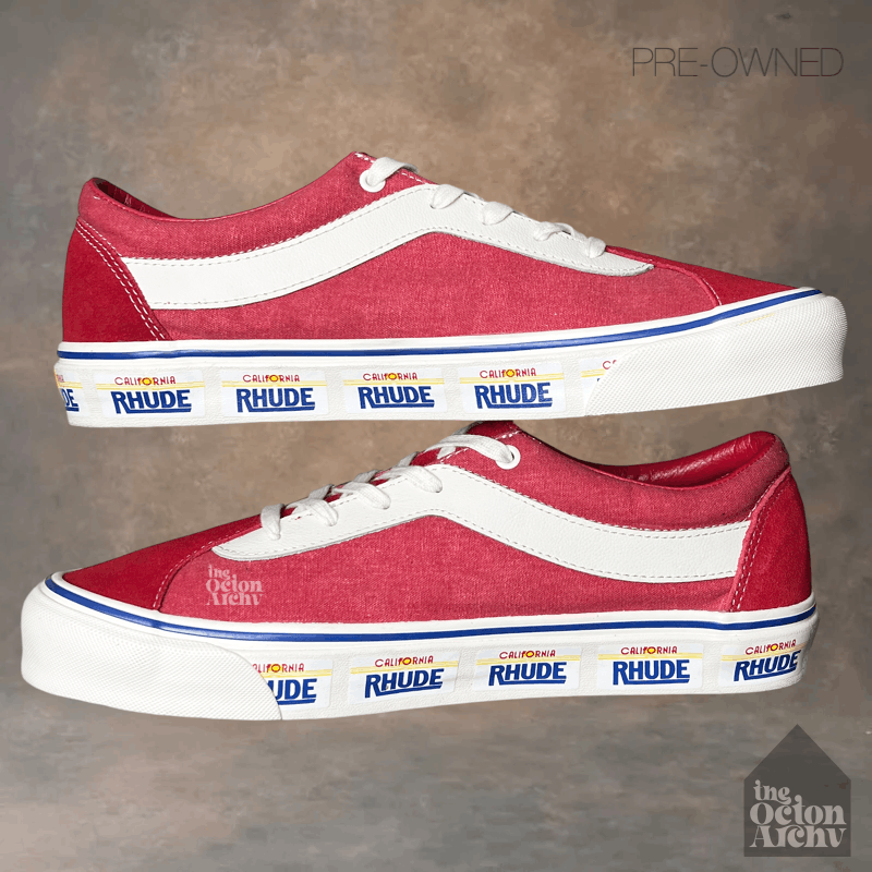 Rhude × Vans Rhude x Vans Bold Ni 'Carlifonia Plate - Red' VN0A3WLPTHE1 Size US 12 / EU 45 - 5 Thumbnail