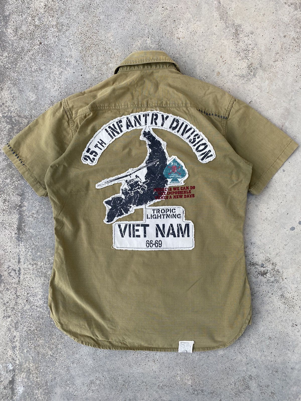 Avirex Faded Avirex Patches Logo Vietnam War Works Shirt Size US M / EU 48-50 / 2 - 1 Thumbnail