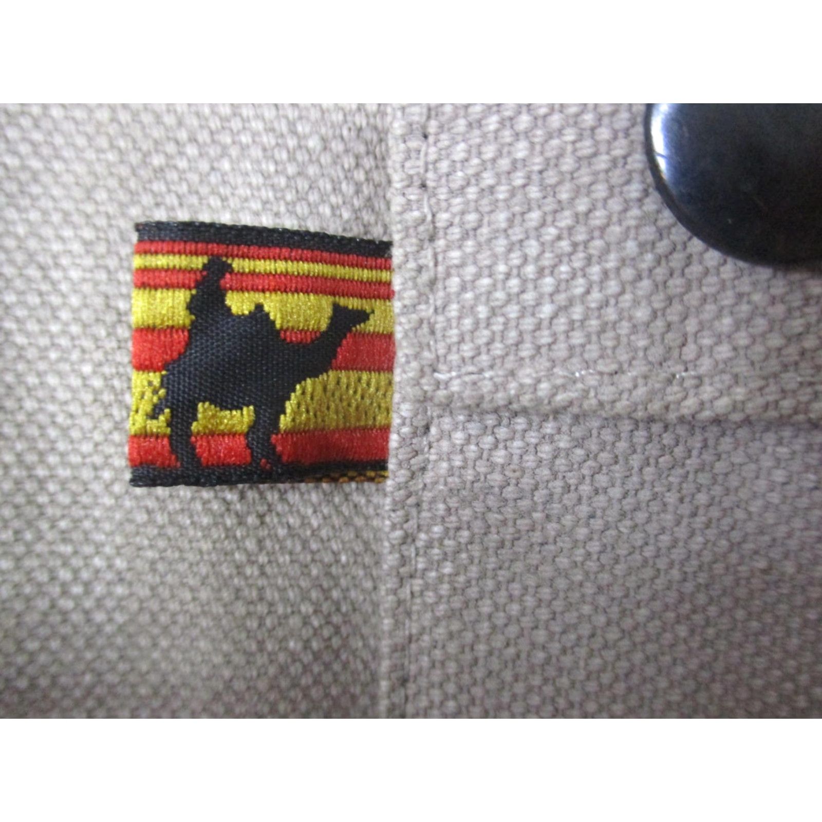 Vintage Kakadu Traders Australia Duster Men L Tan Canvas Cape Leg Straps Coat Workwear Travel Riding Size US L / EU 52-54 / 3 - 3 Thumbnail