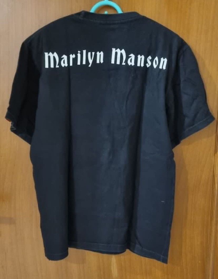 Band Tees × Marilyn Manson × Vintage VINTAGE MARILYN MANSON Size US M / EU 48-50 / 2 - 3 Thumbnail