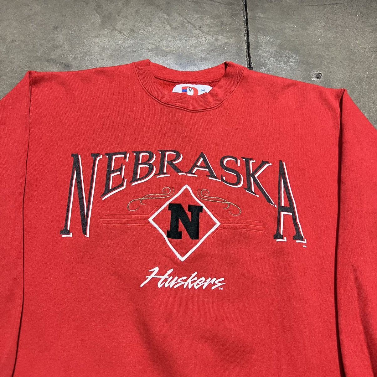 NCAA Vintage Nebraska Huskers Crewneck Sweatshirt Football 90s Size US M / EU 48-50 / 2 - 4 Thumbnail