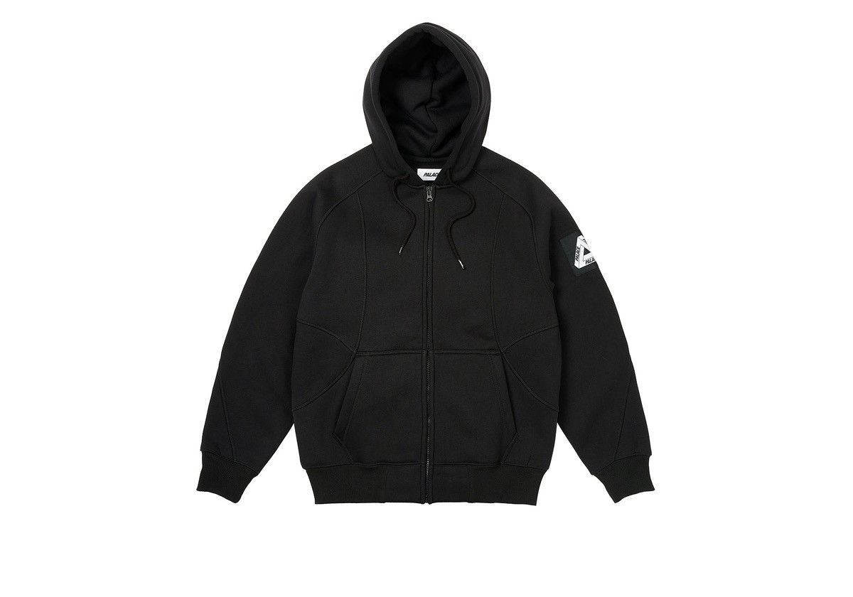 トップス PALACE SHATTER ZIP HOOD BLACK palace Palace Shatter