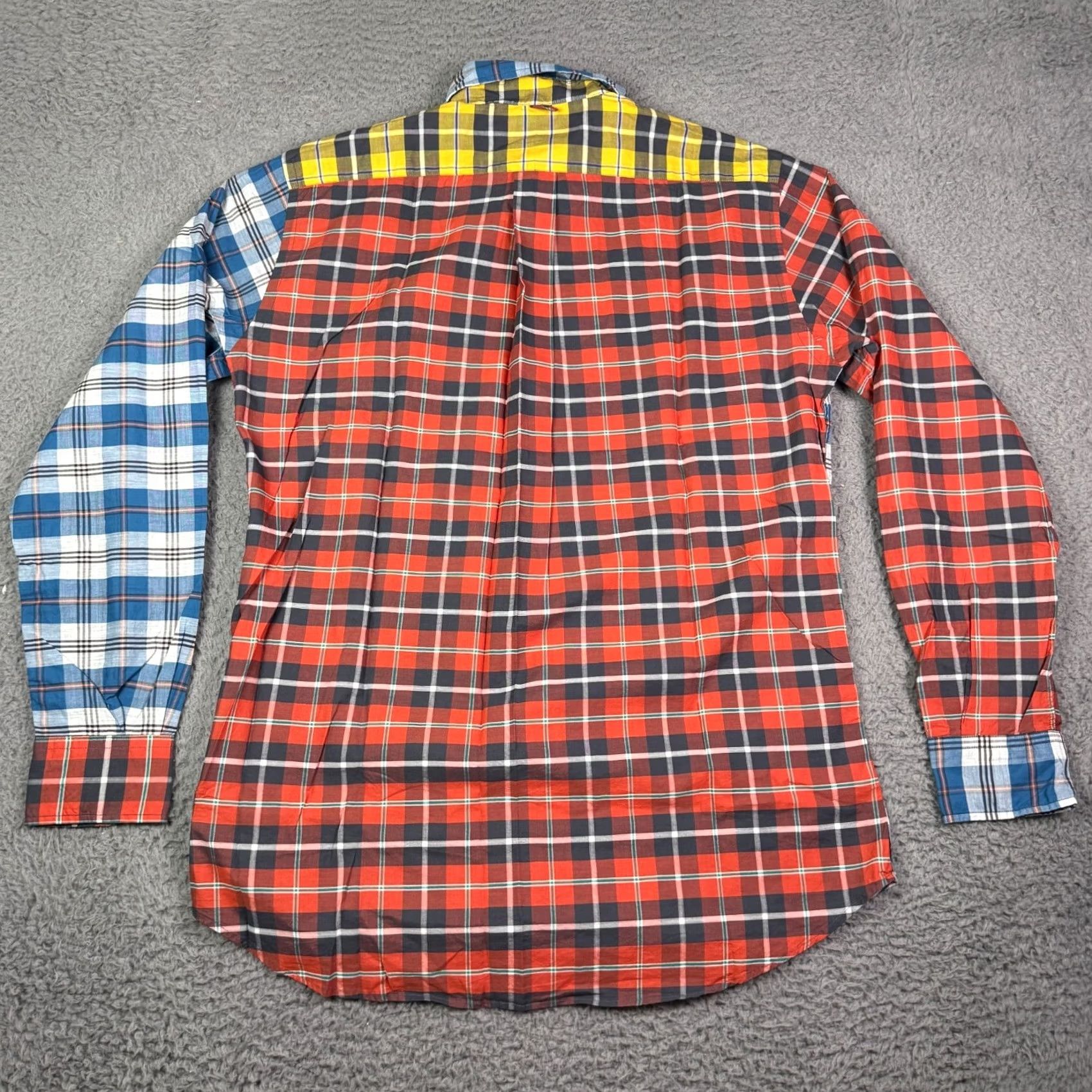 Todd Snyder VINTAGE J Press Todd Snyder Plaid Shirt Mens M Patchwork Washed Tartan Cocktail Button-Up Size US M / EU 48-50 / 2 - 7 Thumbnail