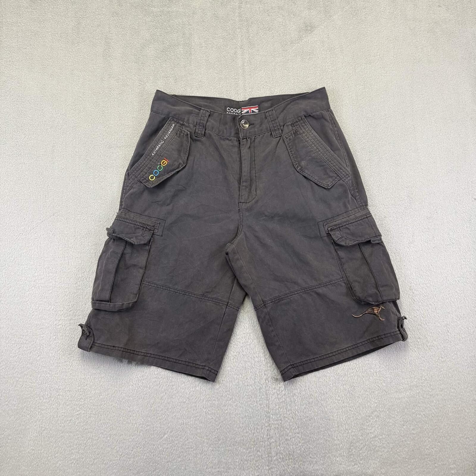 Coogi Coogi Australia Cargo Shorts Grey Blue Multi Pocket Shorts Size US 30 / EU 46 - 1 Thumbnail