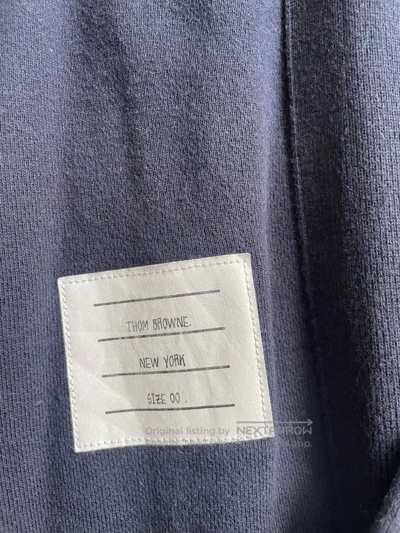 Thom Browne Thom Browne Blue hoodie Size US XS / EU 42 / 0 - 2 Thumbnail