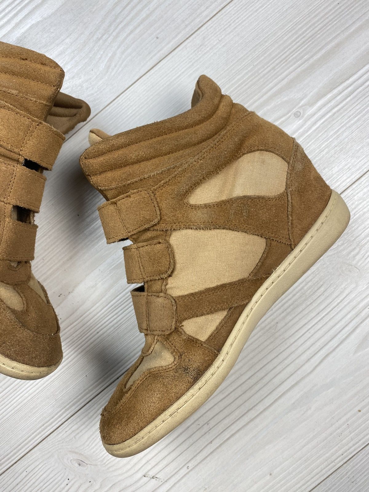 Isabel Marant × SKECHERS Avantgarde hitop sneakers Skechers like Isabel marant style Size US 9 / IT 39 - 8 Thumbnail