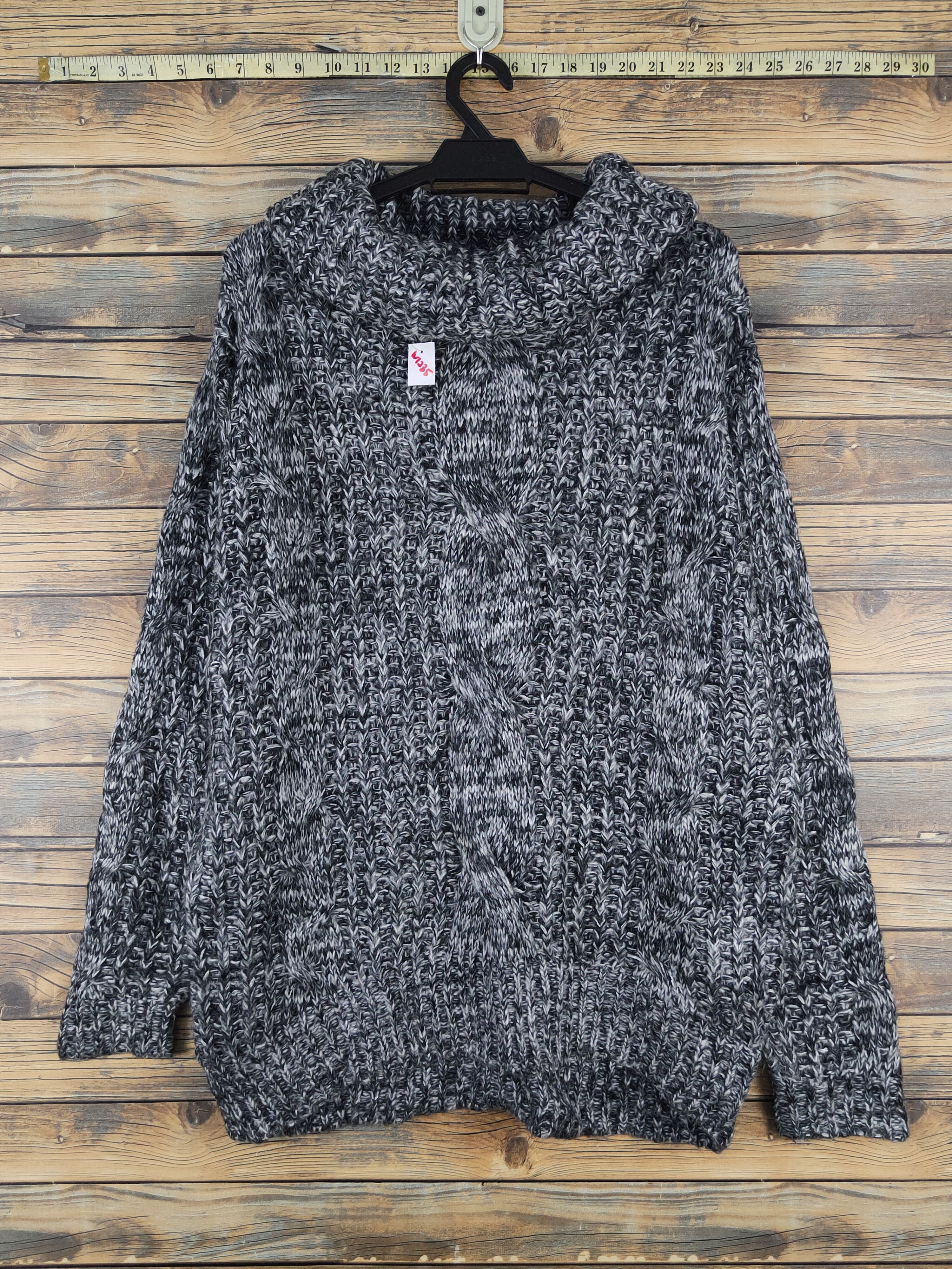 Sugar Spoon Black White Knitwear Sweatshirts #W1235