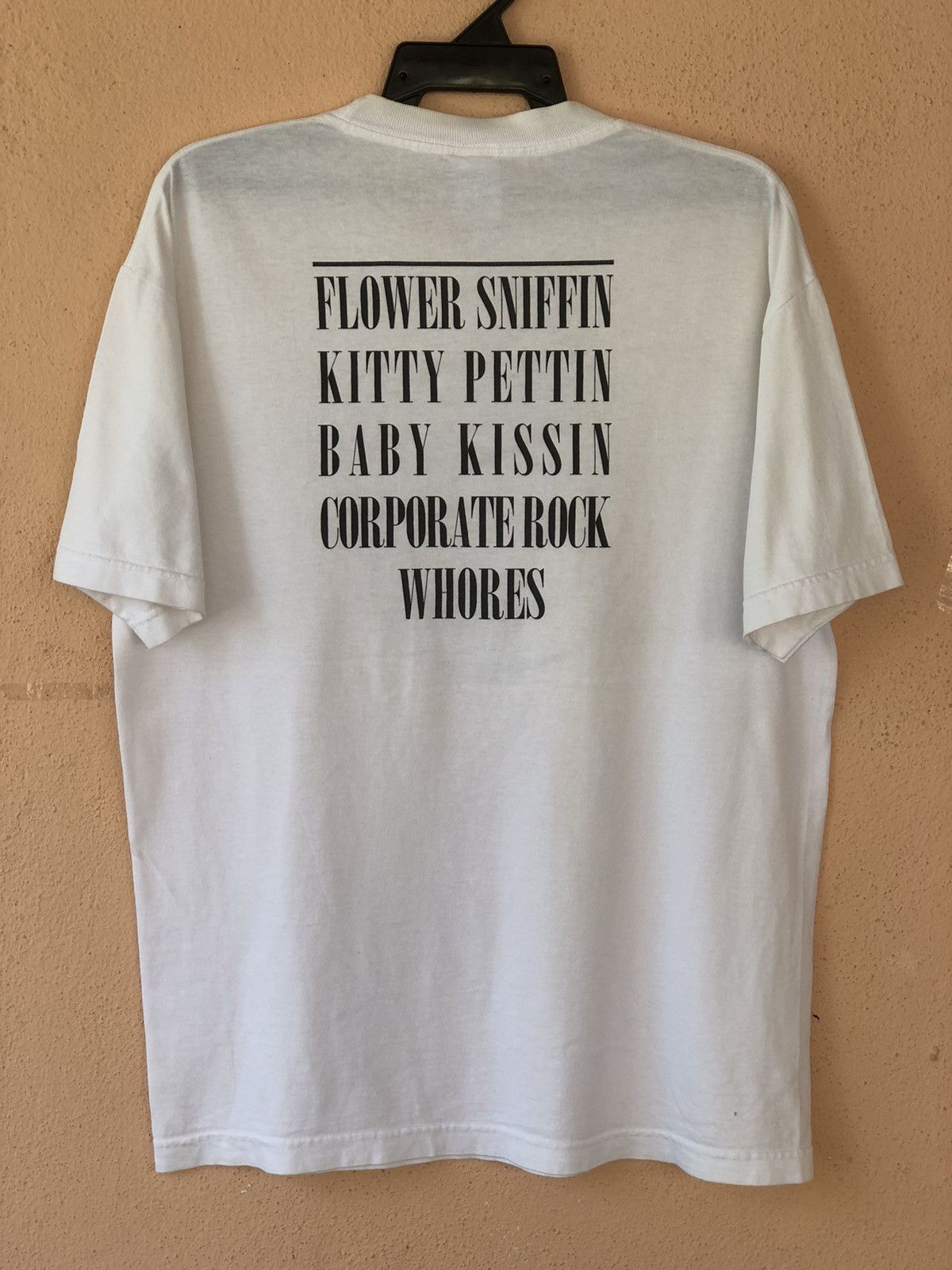 Band Tees × Nirvana × Vintage Vintage 03 NIRVANA Smiley Grunge Band Tee Size US L / EU 52-54 / 3 - 7 Thumbnail