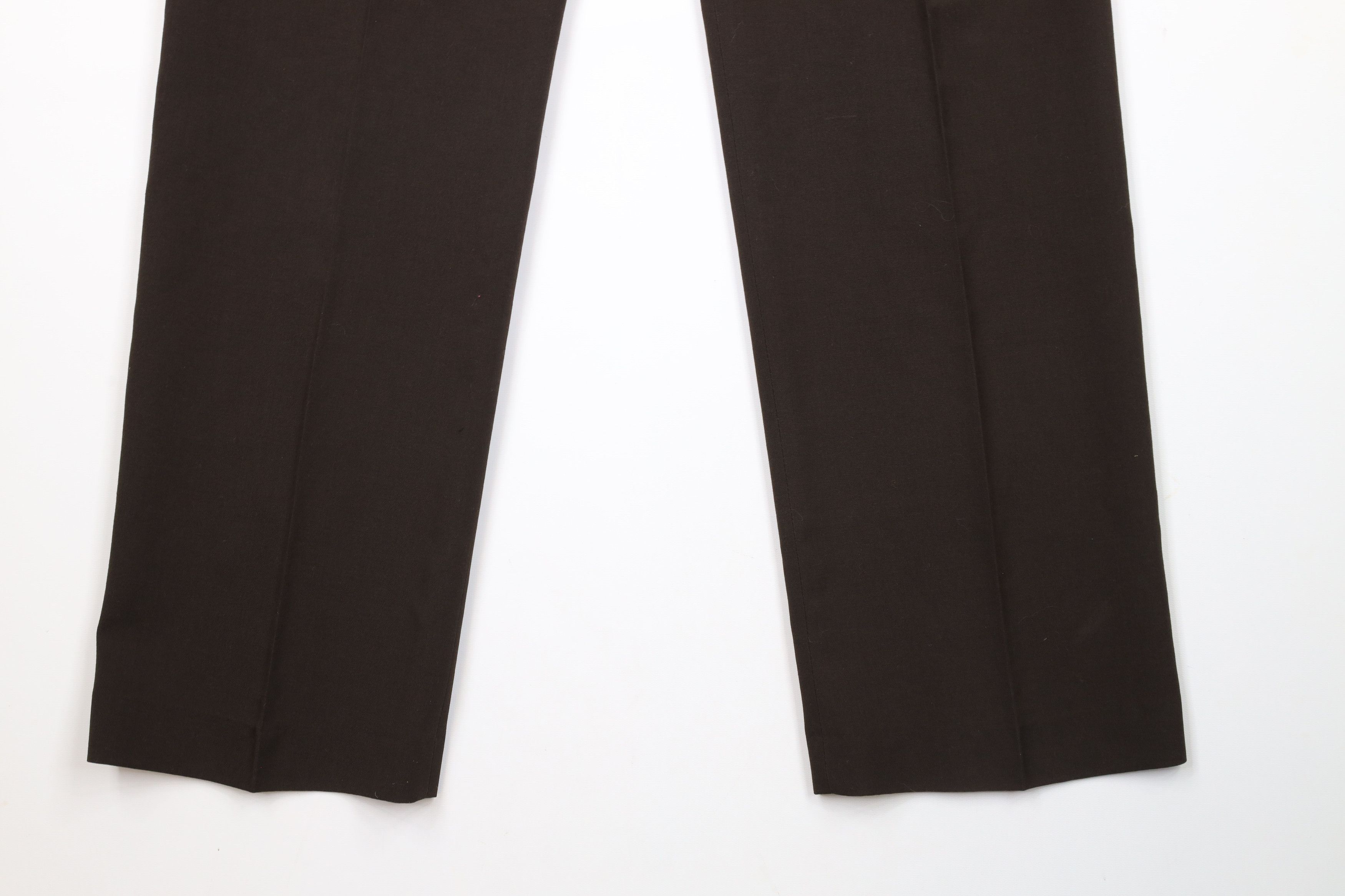 Vintage 70s Streetwear Flared Wide Leg Chino Pants Brown USA