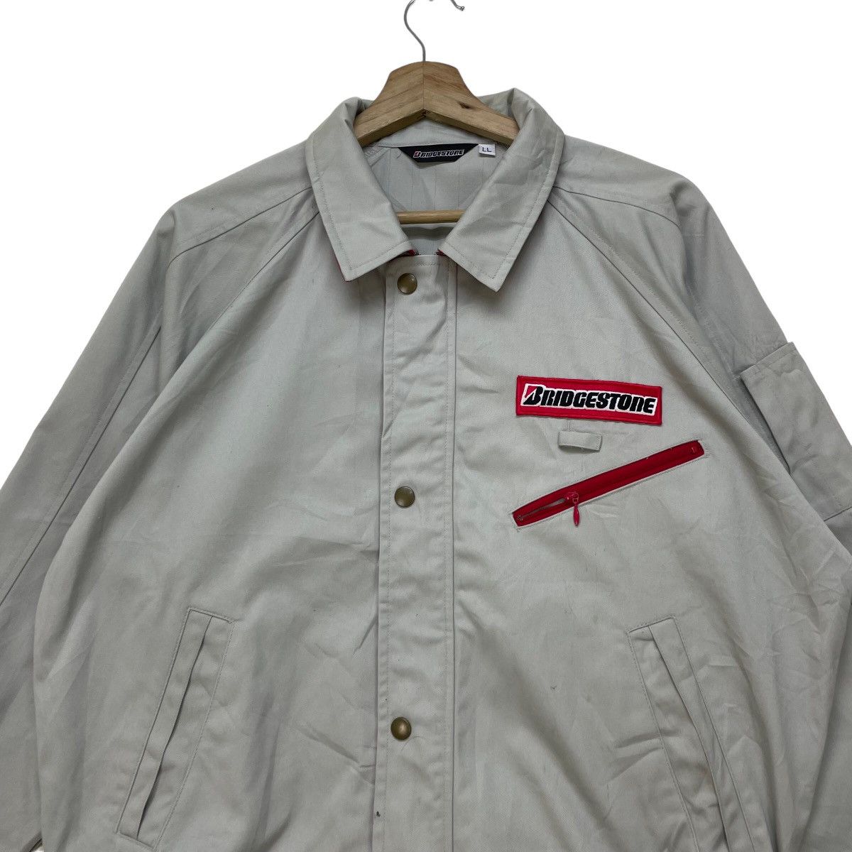 Japanese Brand × Vintage Workwear Bridgestone Jacket Size US M / EU 48-50 / 2 - 3 Thumbnail