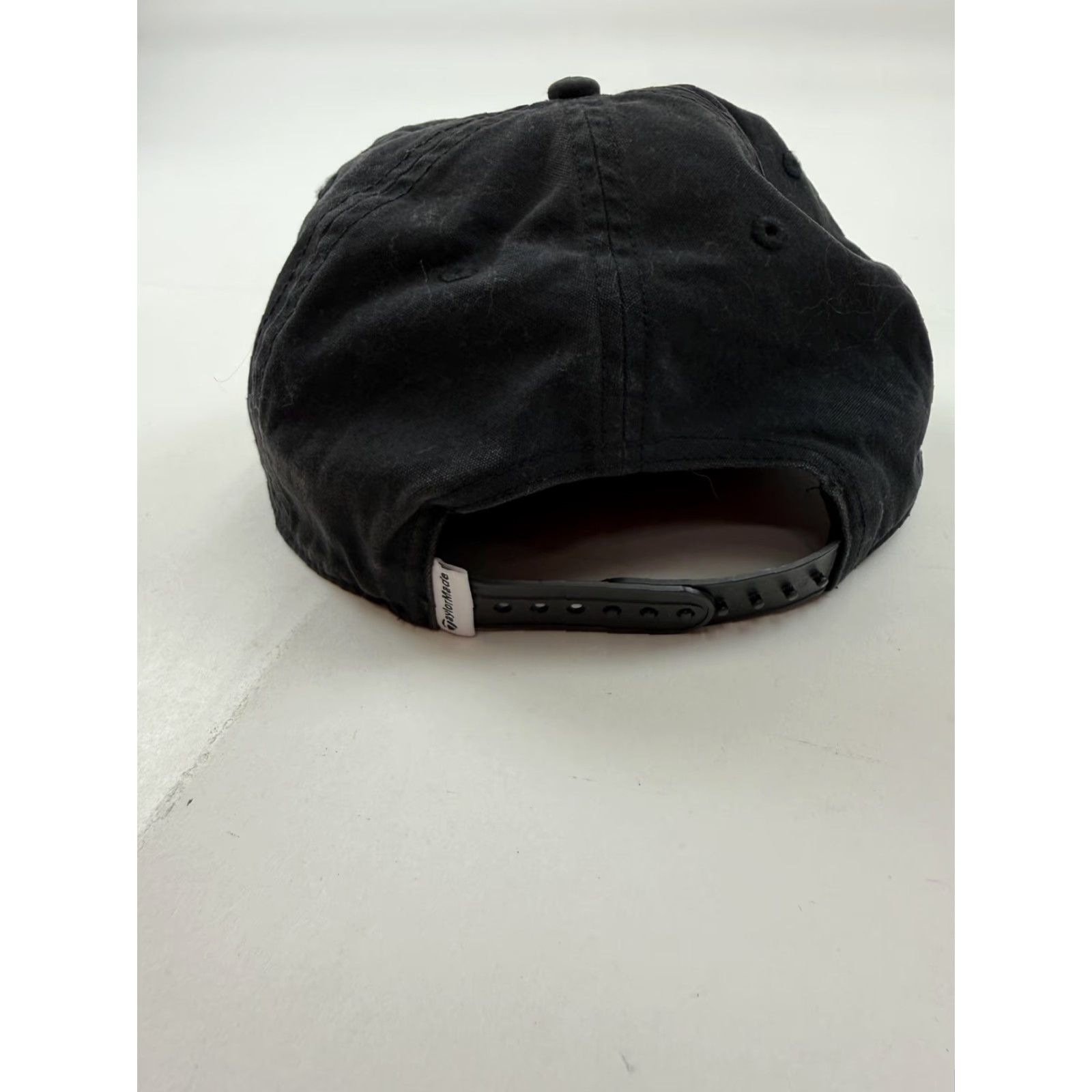 TaylorMade TaylorMade Golf Hat Cap Snap Back Mens 7 1/4 Black Rope Twill Patch Adjustable Size ONE SIZE - 5 Thumbnail