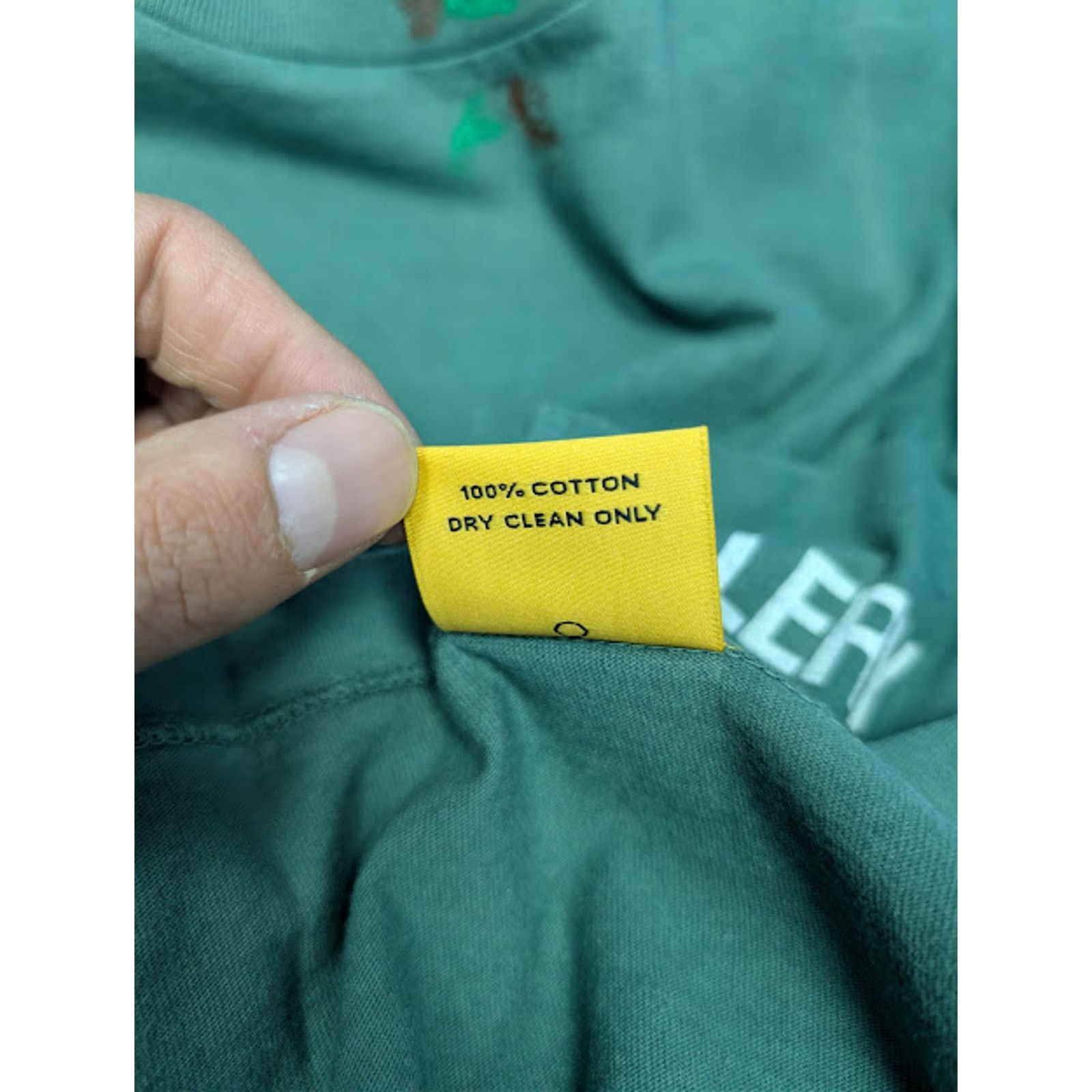 Gallery Dept. o1rshd1 Vintage Logo Painted T-Shirt in Green Size US XXL / EU 58 / 5 - 19 Thumbnail