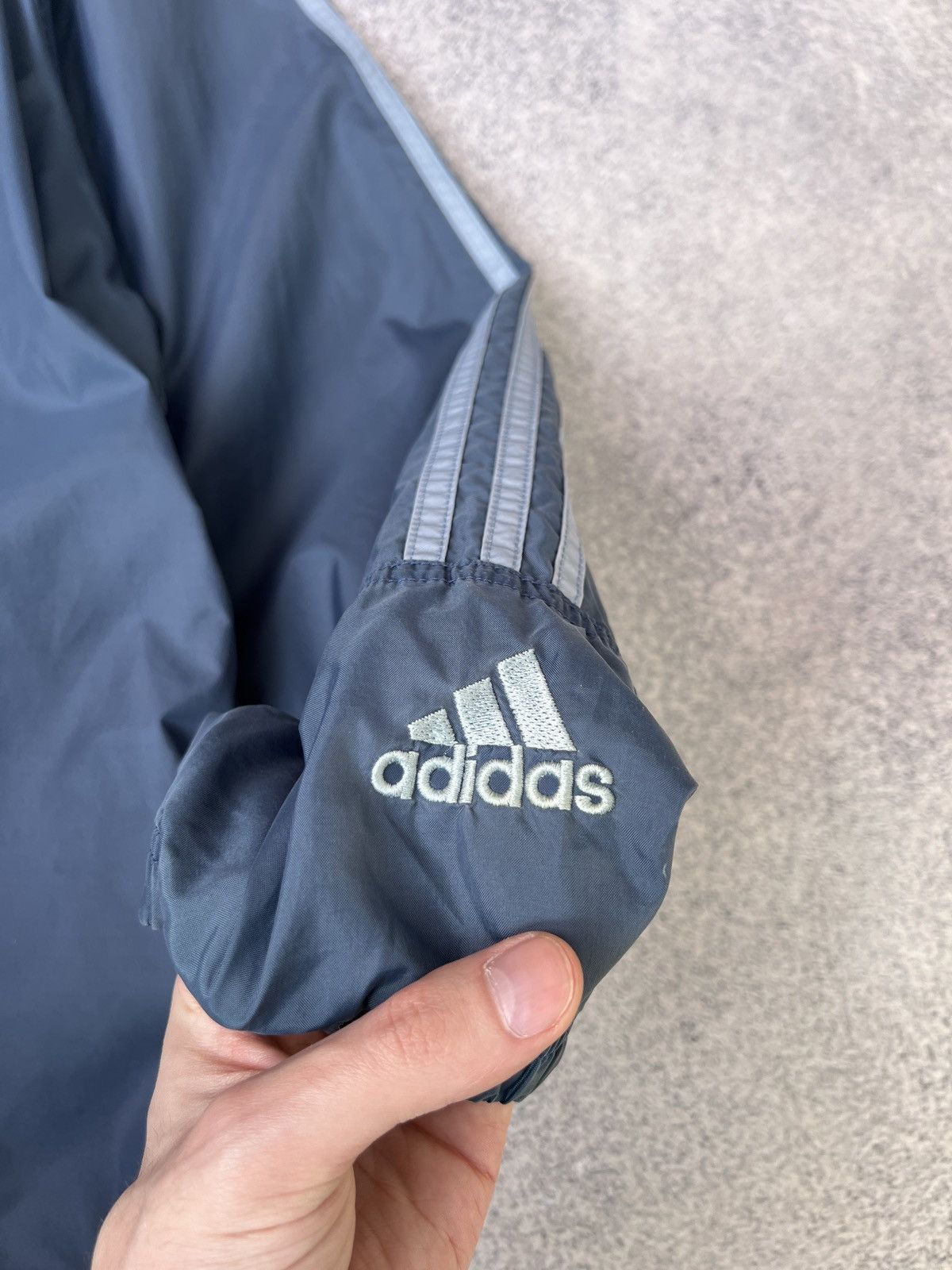 Adidas × Vintage Vintage Adidas Streetwear 90s style blue jacket Size US M / EU 48-50 / 2 - 7 Thumbnail