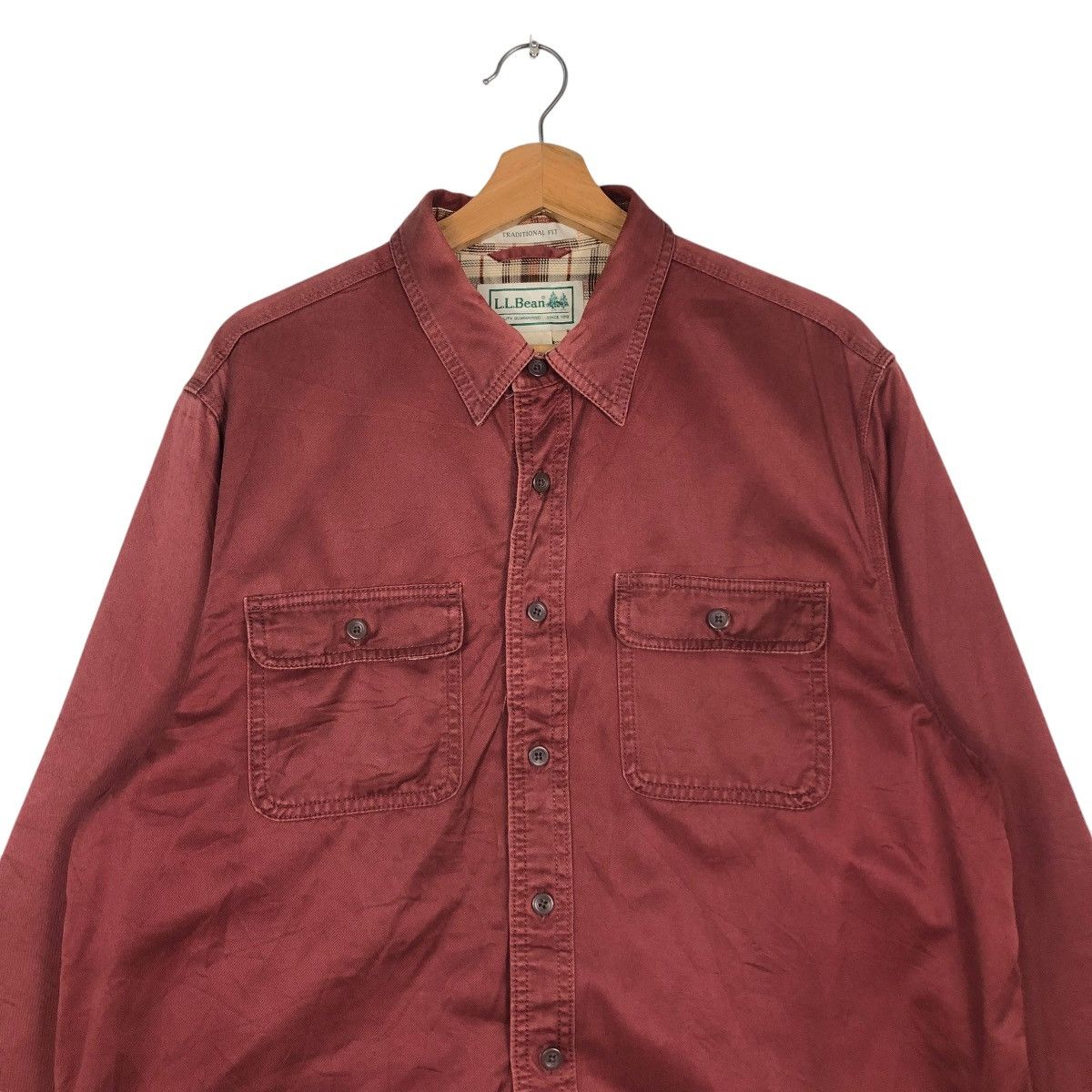 Japanese Brand 🔥VINTAGE CHORE WORK JACKET L.L.BEAN BLANKET DETROIT CANVAS Size US L / EU 52-54 / 3 - 5 Thumbnail
