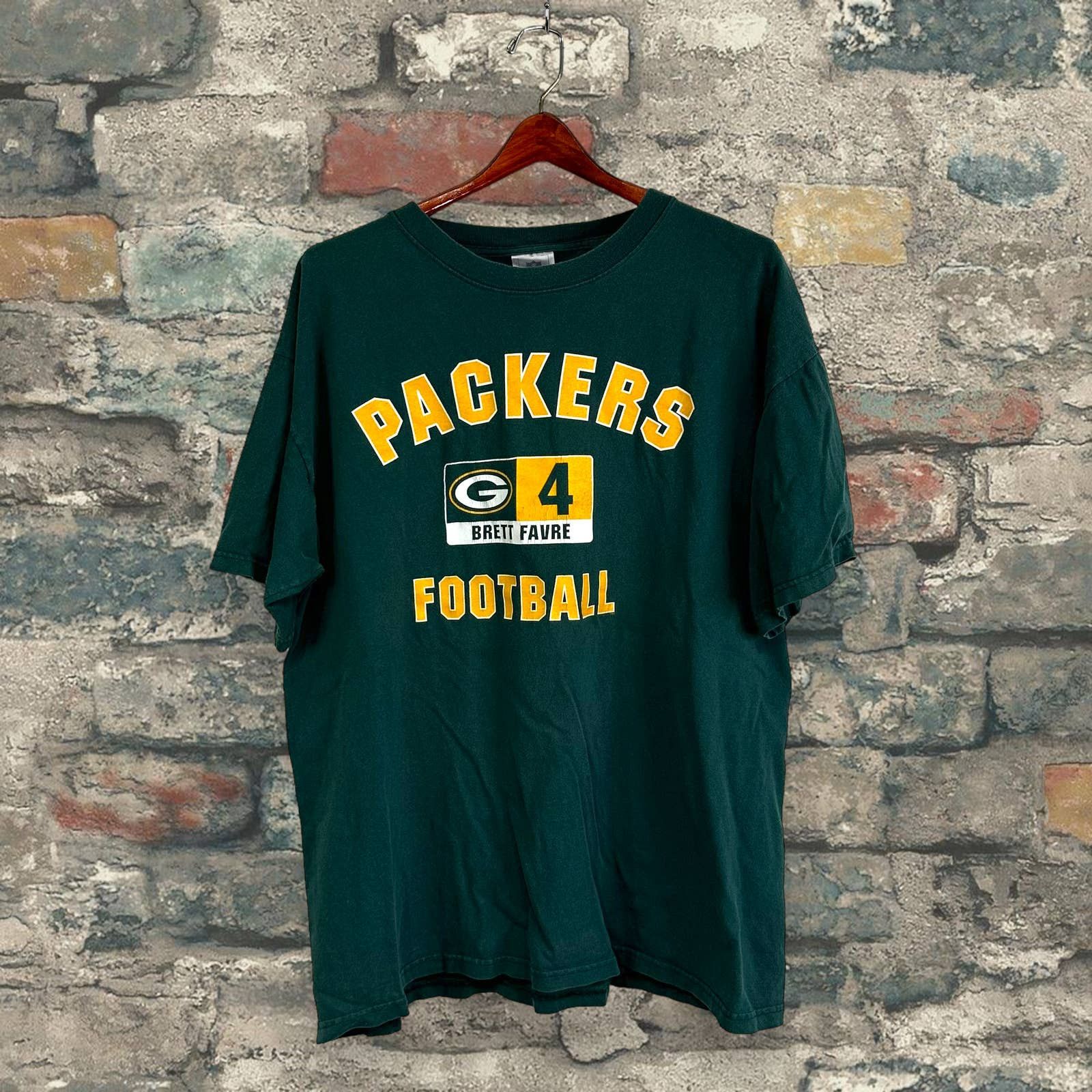 Vintage VINTAGE NFL GREEN BAY PACKERS BRETT FAVRE T SHIRT, Grailed