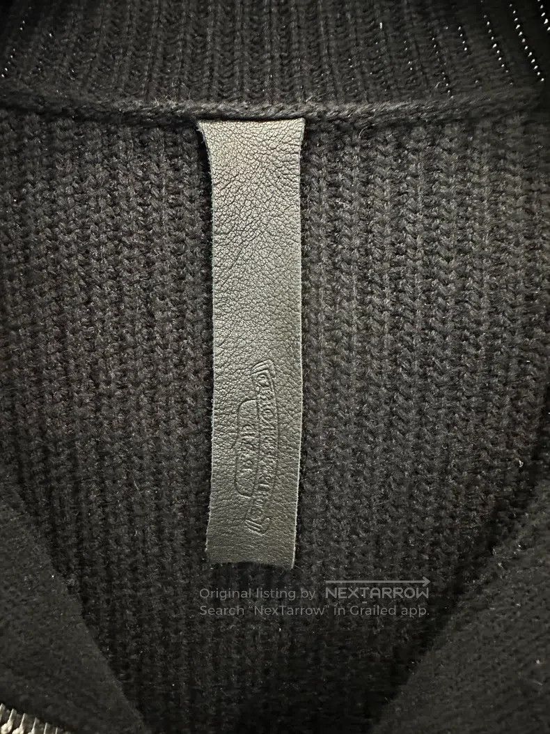 Chrome Hearts CHROME HEARTS Size L Three-cross suede cashmere zipper swea Size US L / EU 52-54 / 3 - 5 Thumbnail