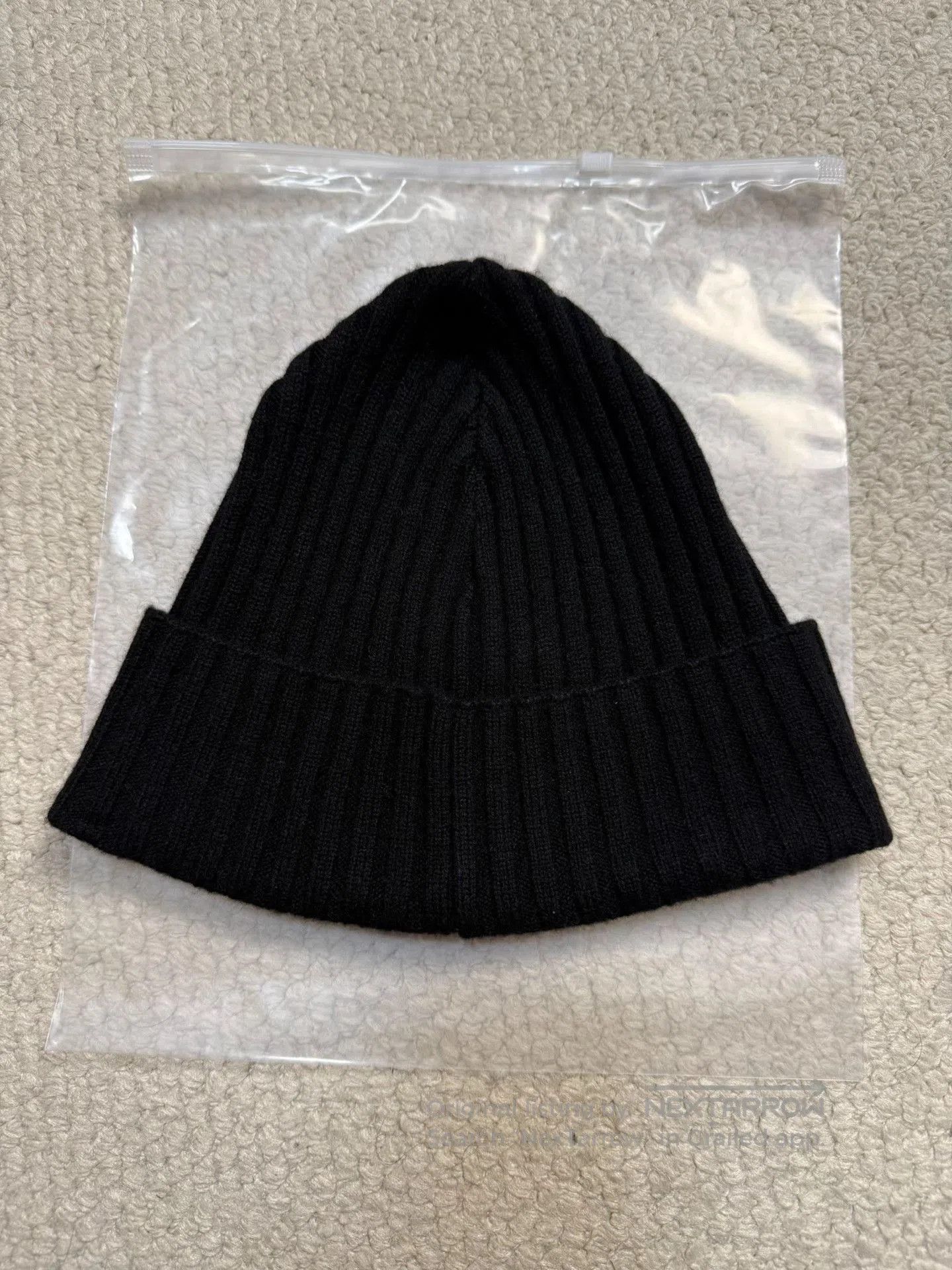 Chrome Hearts Chrome Hearts Cross Patch Black Cashmere Beanie. Size ONE SIZE - 2 Thumbnail
