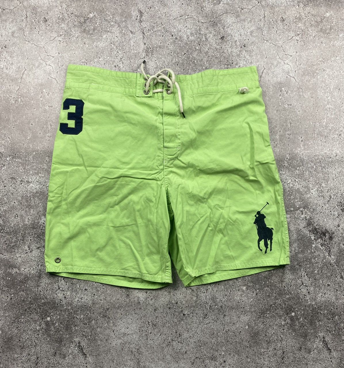 Polo Ralph Lauren × Vintage Vintage Polo Ralph Lauren big pony#3 Y2K nylon shorts Size US 34 / EU 50 - 1 Thumbnail