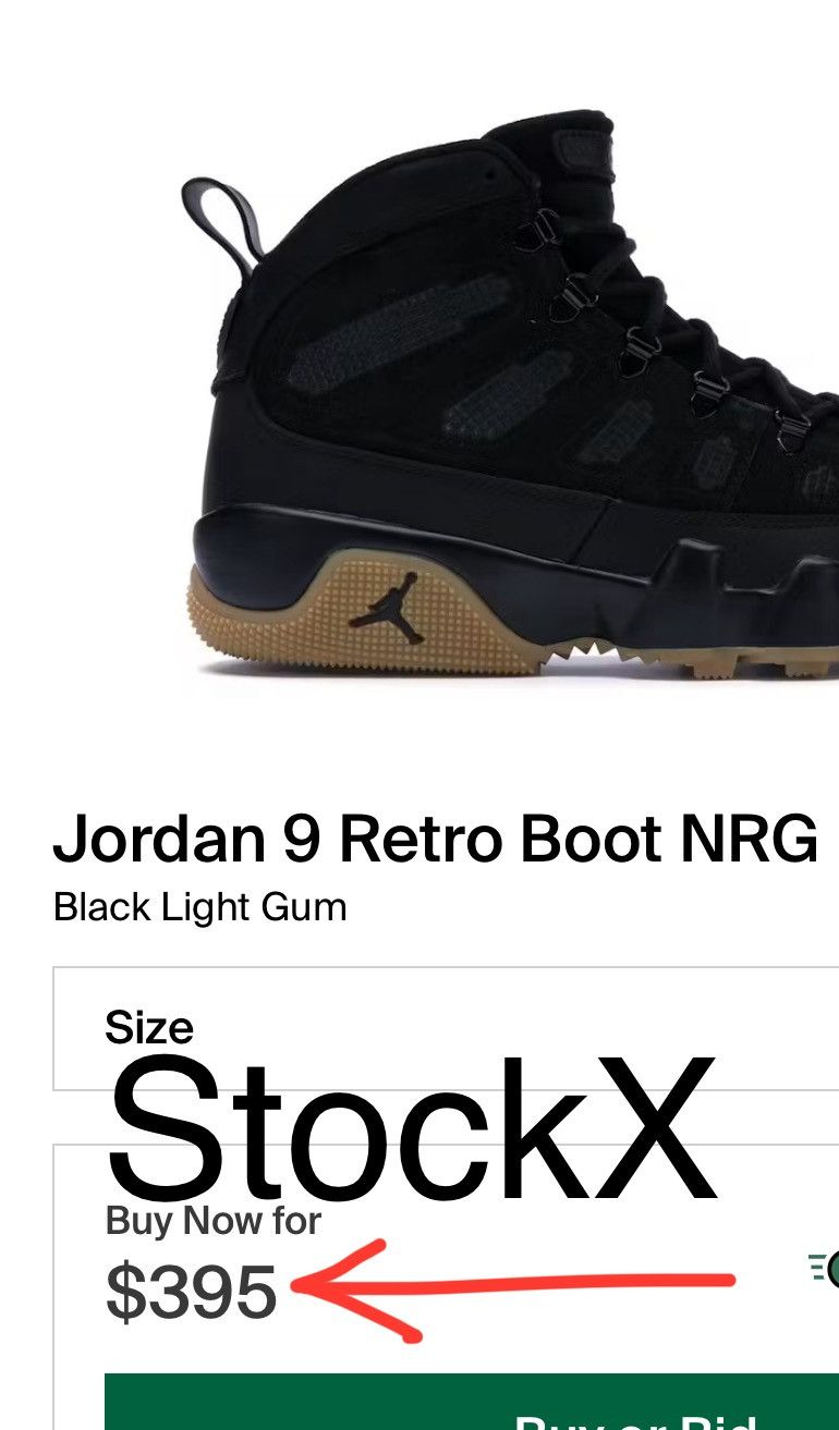 Jordan Brand jordan 9 boot NRG Size US 12 / EU 45 - 8 Thumbnail