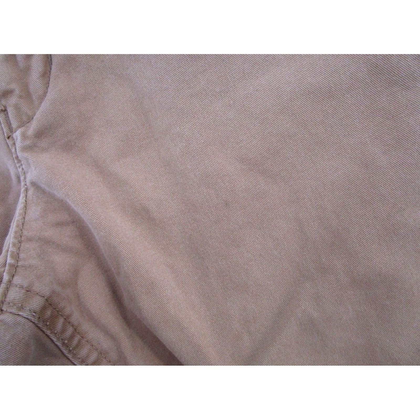 American Eagle Outfitters American Eagle Outfitters Relaxed Chino Pants Beige 34x32 Mens Straight Pocket 5-Pocket Denim/Chino Style Casual Workwear Size US 34 / EU 50 - 4 Thumbnail