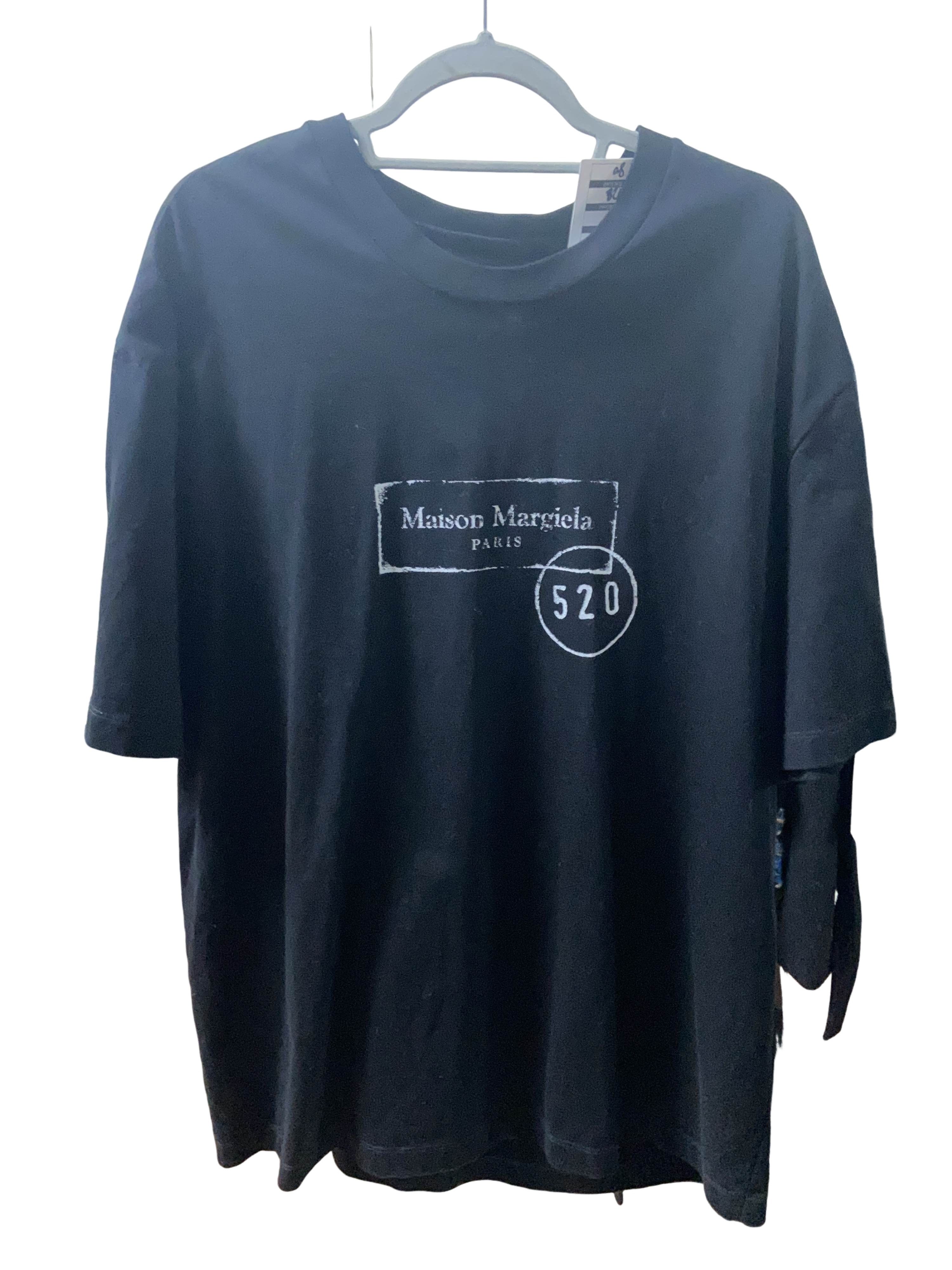Maison Margiela maison margiela 520 logo print t-shirt | Grailed