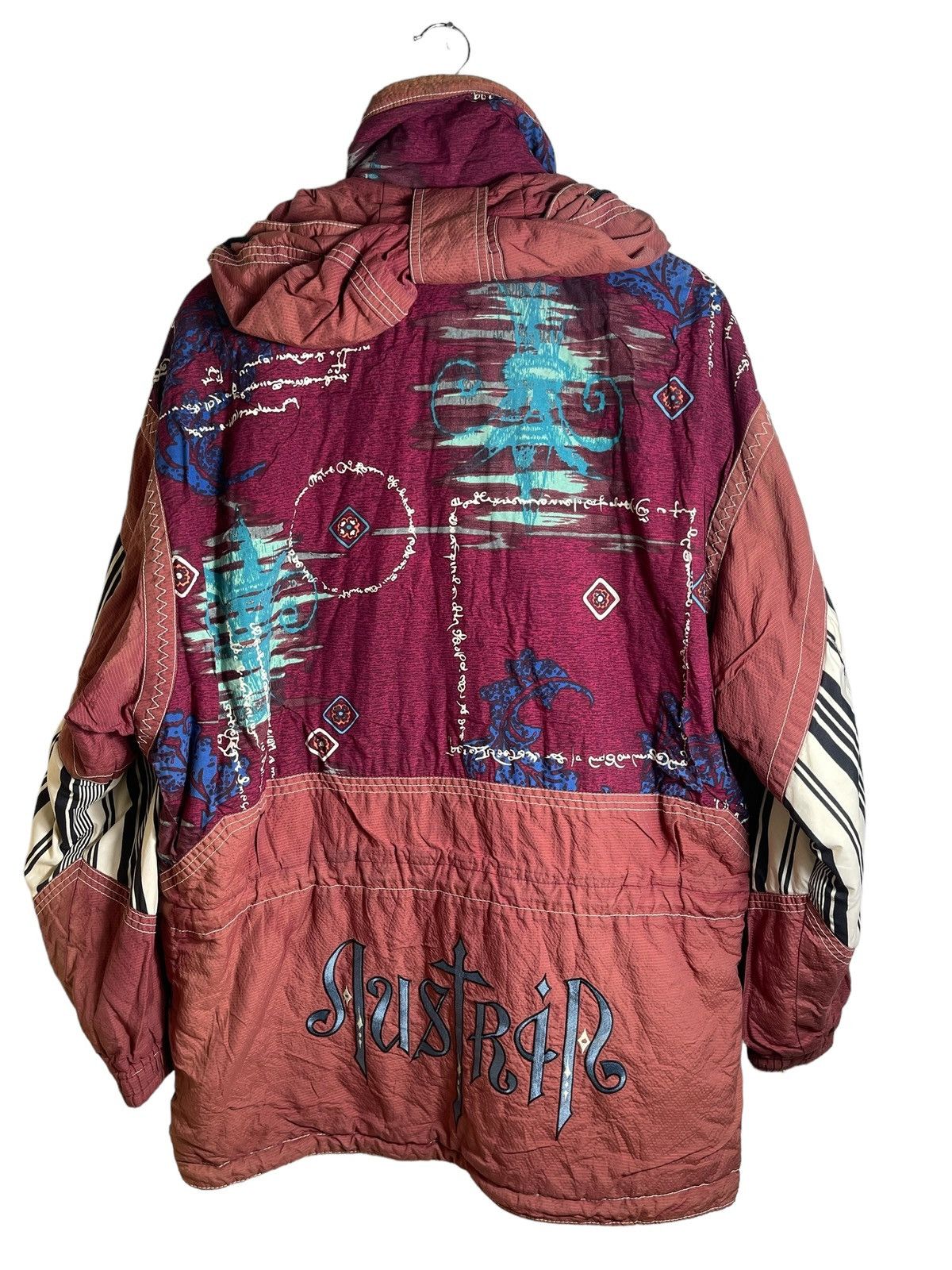 Art Comes First Vintage Asics Austria ski team art design hoodie jacket Size US XL / EU 56 / 4 - 2 Thumbnail