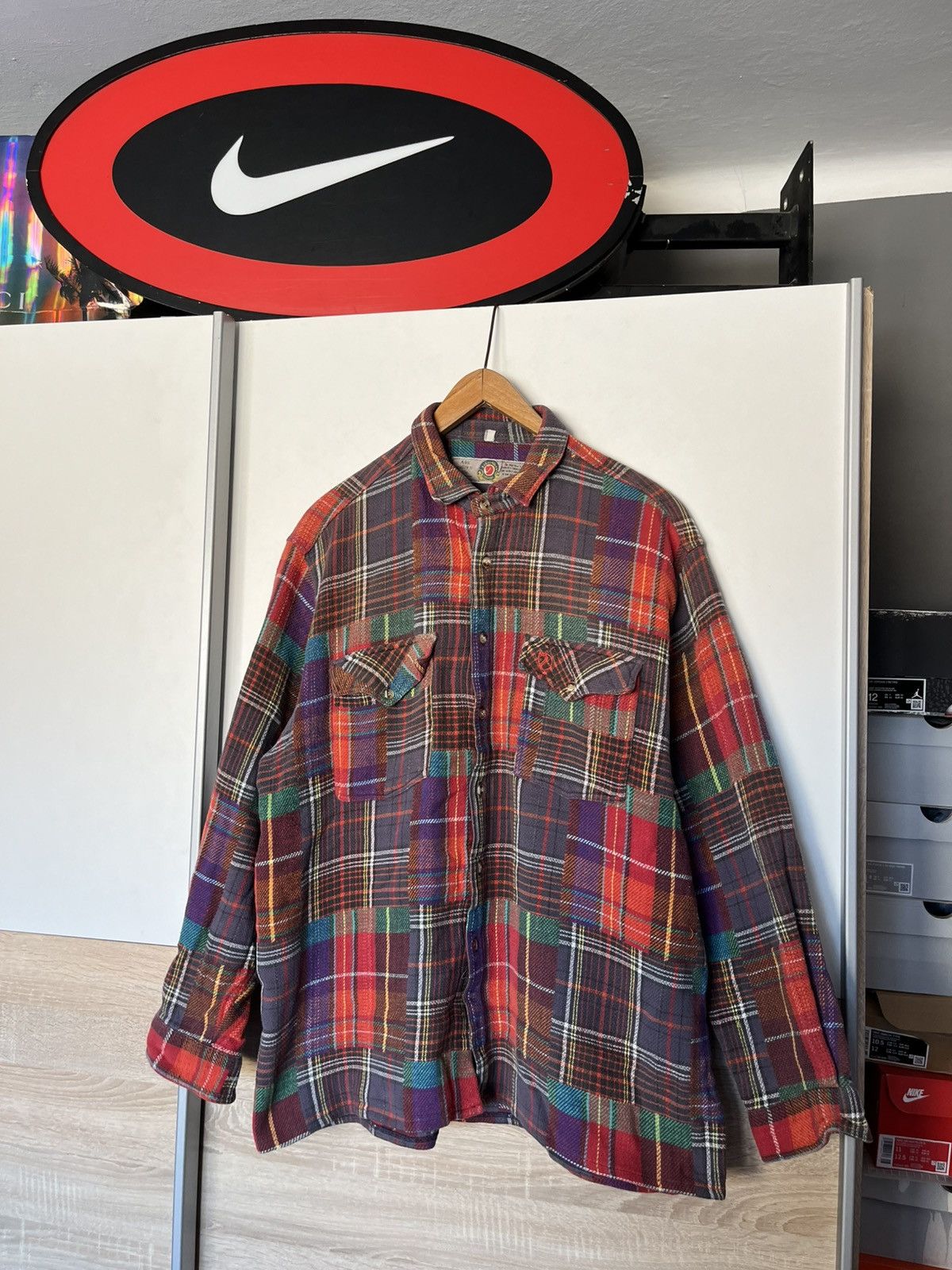 Fjallraven Very Rare 90’s Fjallraven Multicolor Campfire Jacket Lumber Size US L / EU 52-54 / 3 - 1 Thumbnail