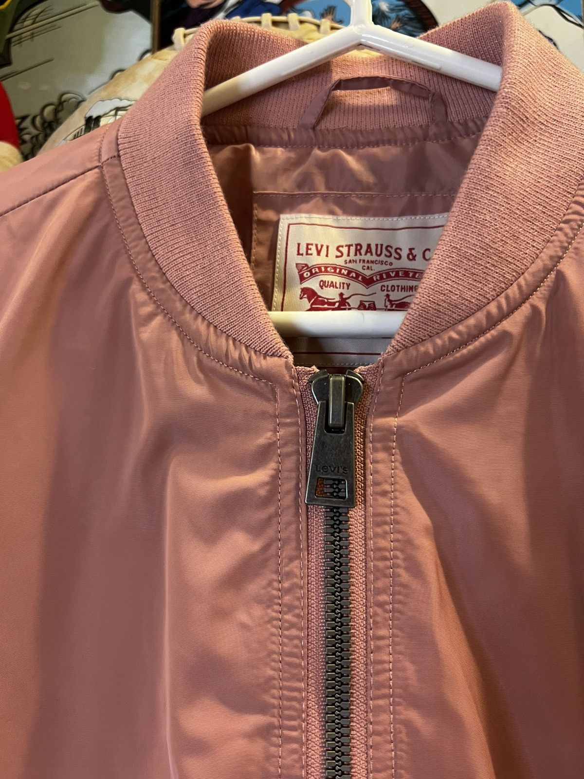 Levi's × Vintage New with Tags Levi Pink Jacket Size US M / EU 48-50 / 2 - 6 Thumbnail
