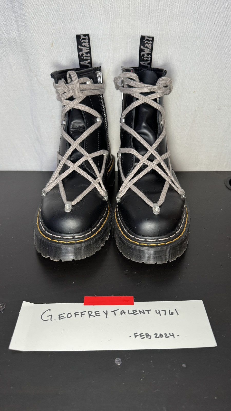 Rick Owens x Dr.Martens 1460 42サイズ