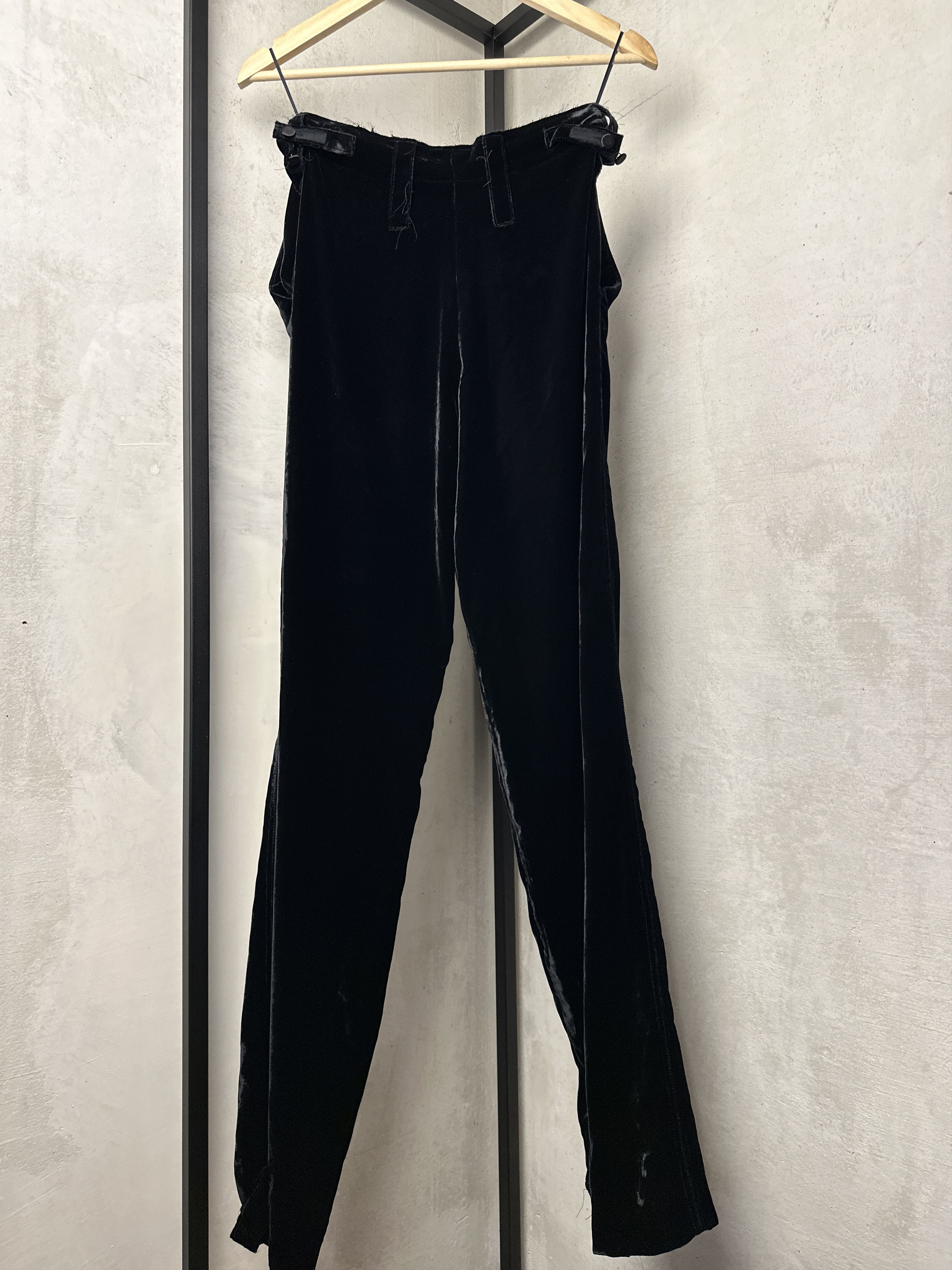 Lanvin Archive Lanvin FW04 Velvet Pants Size 26" / US 2 / IT 38 - 15 Thumbnail
