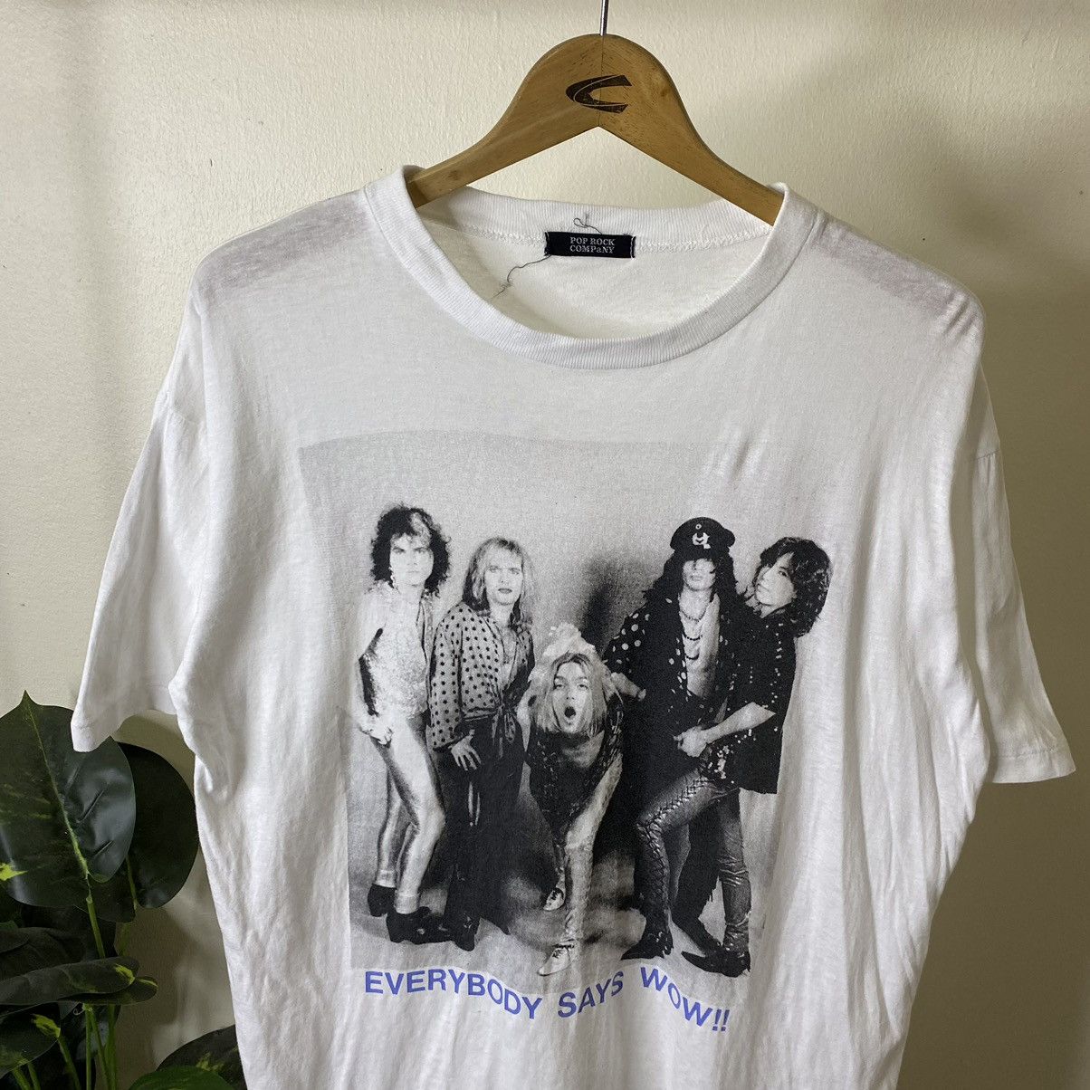 Band Tees Vintage 1990s Motley Crue x Pop Rock Company Band T Shirt Size US L / EU 52-54 / 3 - 2 Thumbnail