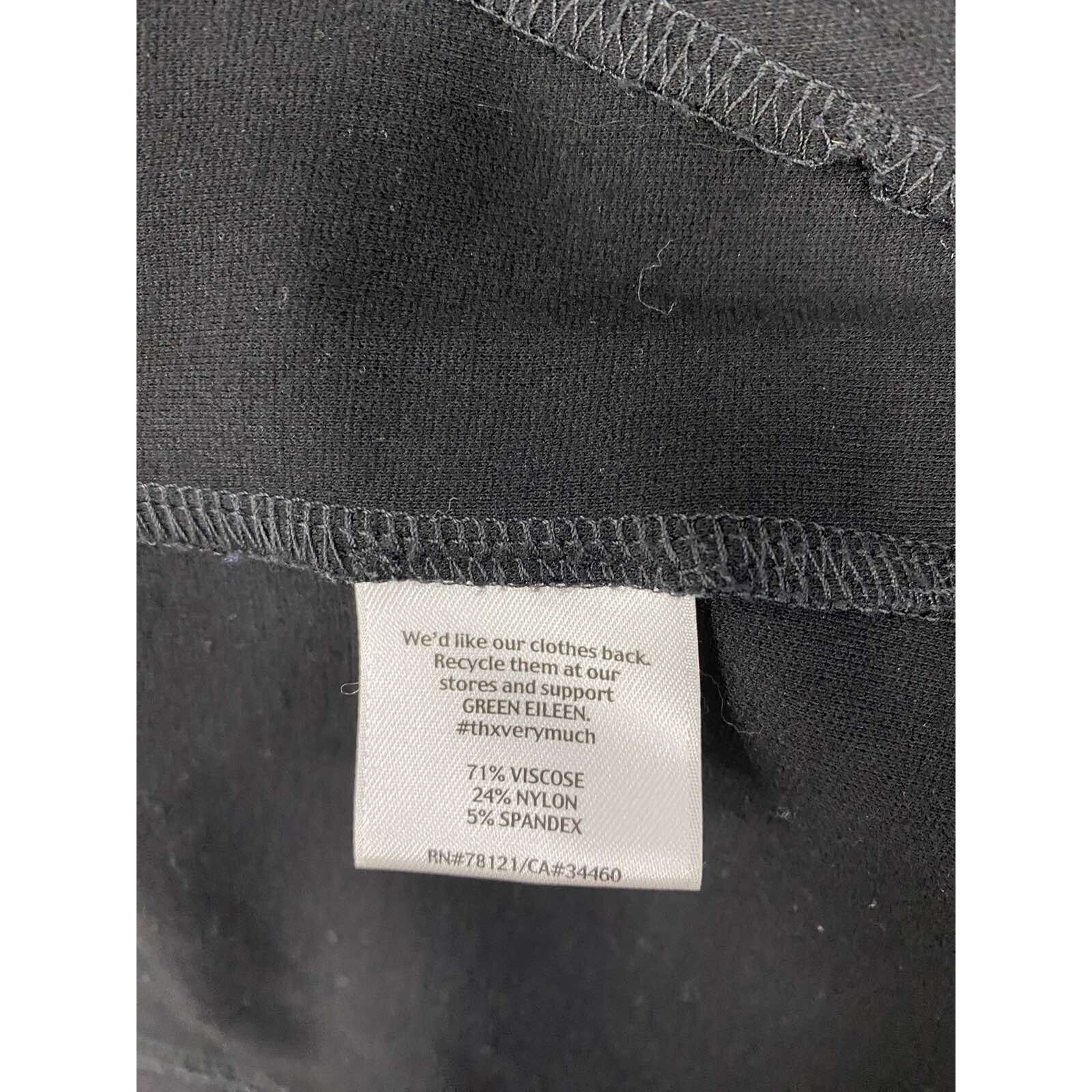 Eileen Fisher Eileen Fisher Women Open Front Jacket Black Size S A000695 Size S / US 4 / IT 40 - 8 Thumbnail
