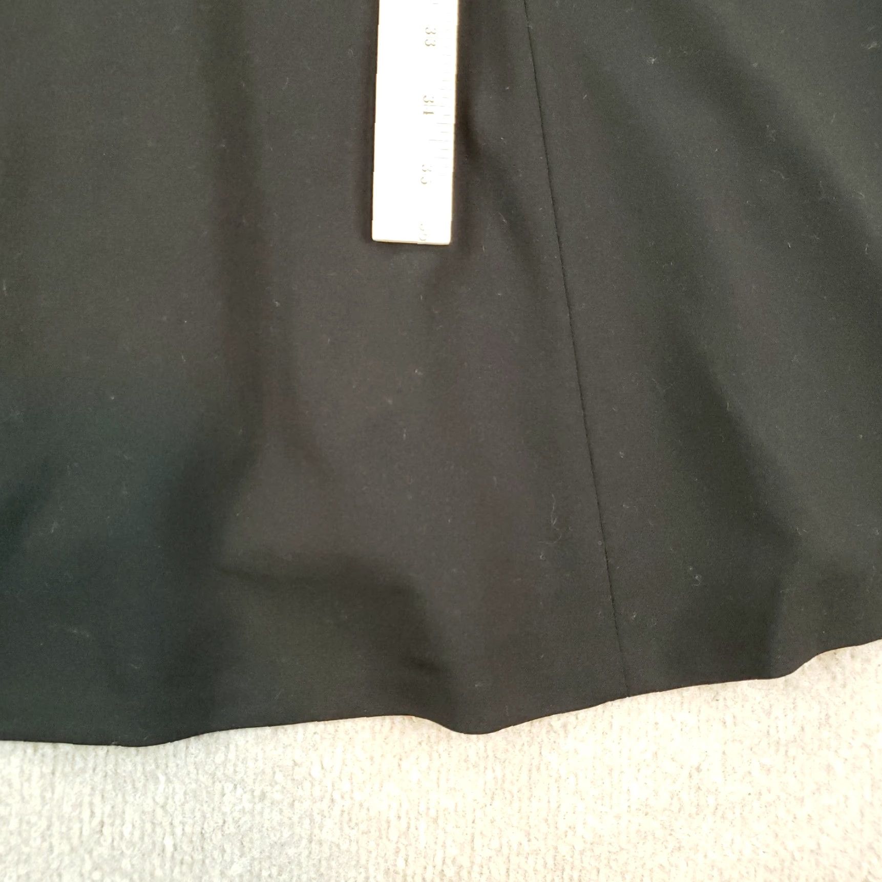 Calvin Klein Calvin Klein Dress Womens Size 10 Black Mock Neck Midi Layered Stretch Bow Formal, Party/Cocktail, Wedding Women XS? Size L / US 10 / IT 46 - 3 Thumbnail