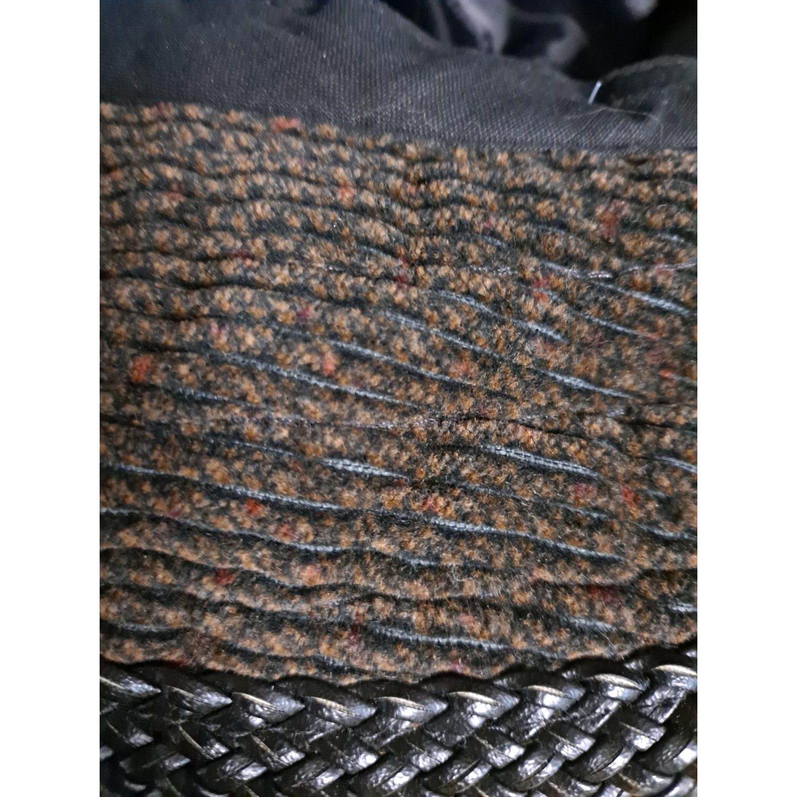 Other A Head Start Corduroy Brown Hat with Fancy Black Trim Stitch Size ONE SIZE - 5 Thumbnail