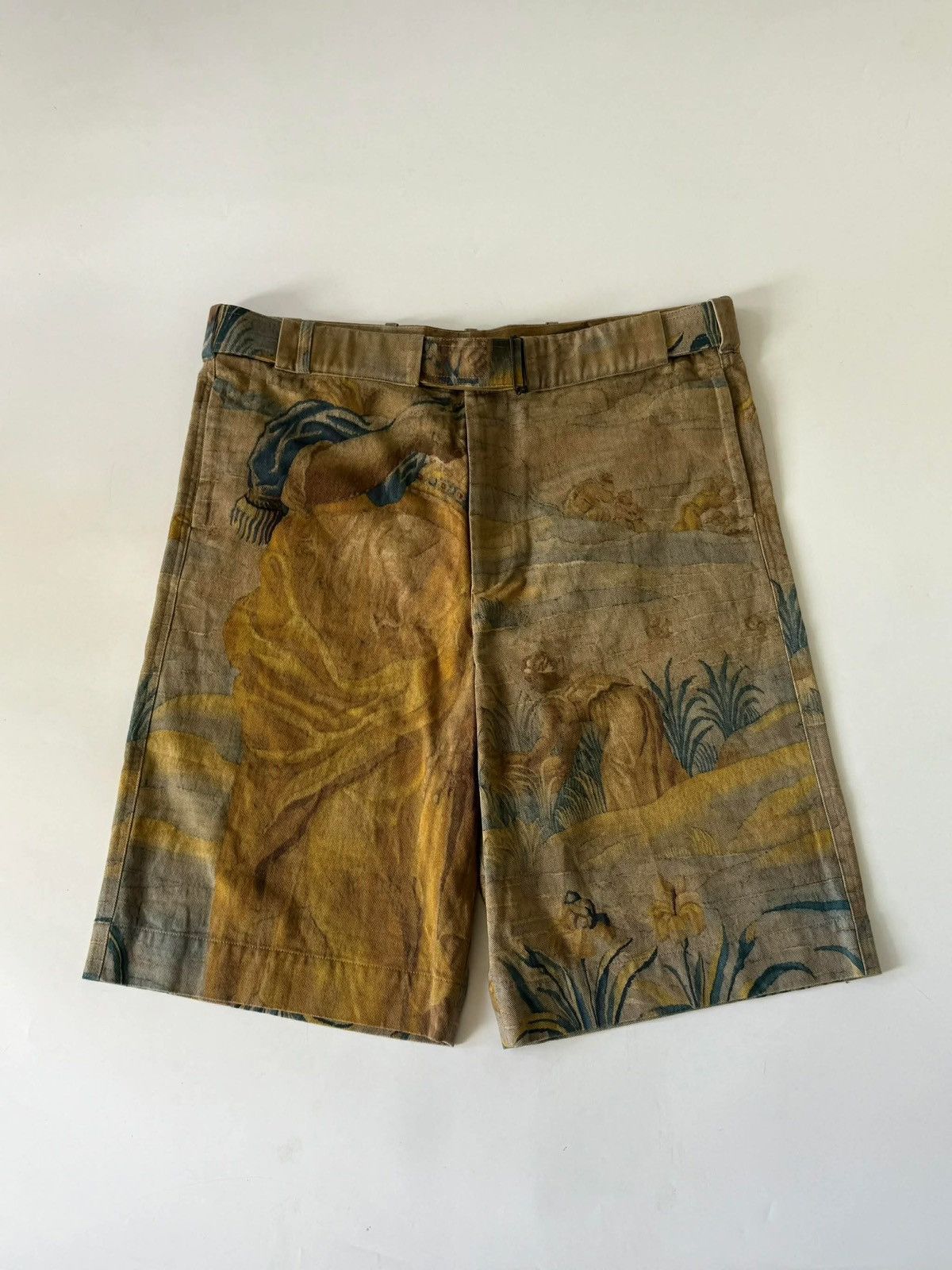 Dries Van Noten Dries Van Noten Pastoral Tapestry Print Shorts Size US 43 - 1 Thumbnail