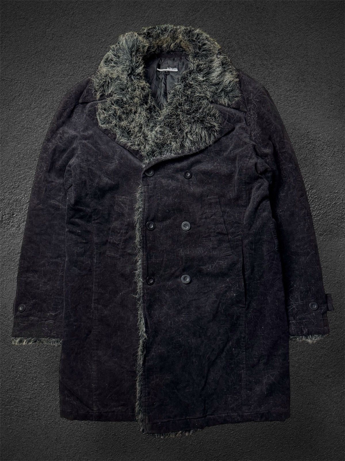 If Six Was Nine × Japanese Brand × Le Grande Bleu (L.G.B.) Fur Intheattic Coat Jacket Size US L / EU 52-54 / 3 - 1 Thumbnail