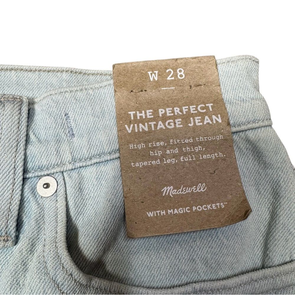 Madewell NWT New $128 Madewell The Perfect Vintage Cheshunt Wash Jea Size 28" / US 6 / IT 42 - 6 Thumbnail