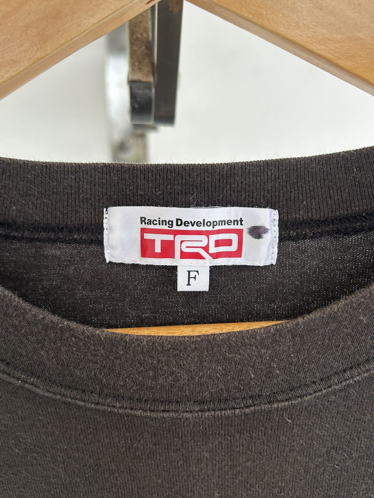 Japanese Brand Toyota TRD Sport Spellout Vintage Black Tee Size US L / EU 52-54 / 3 - 5 Thumbnail