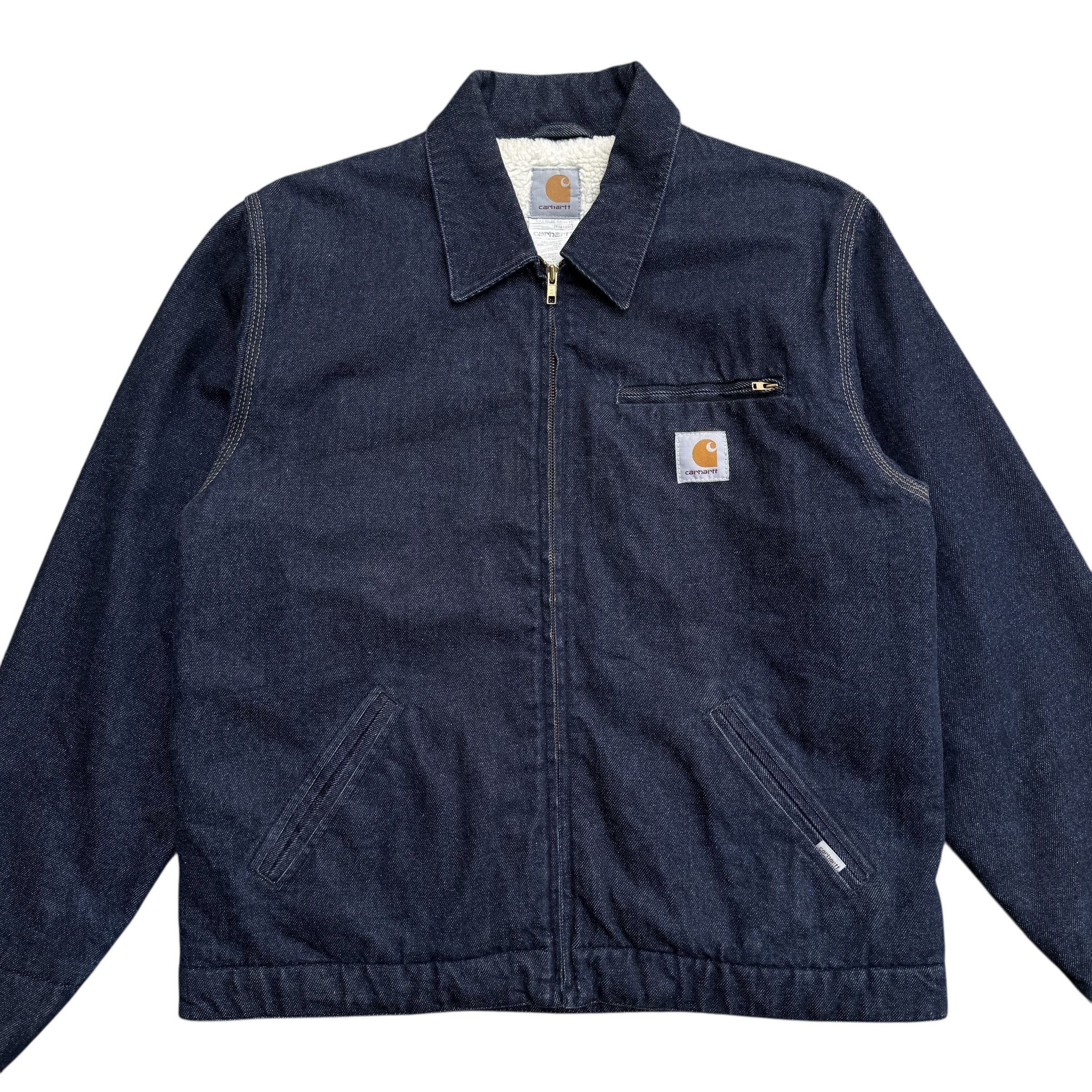 Carhartt 90's Carhartt Detroit Denim Jacket Size US L / EU 52-54 / 3 - 3 Thumbnail