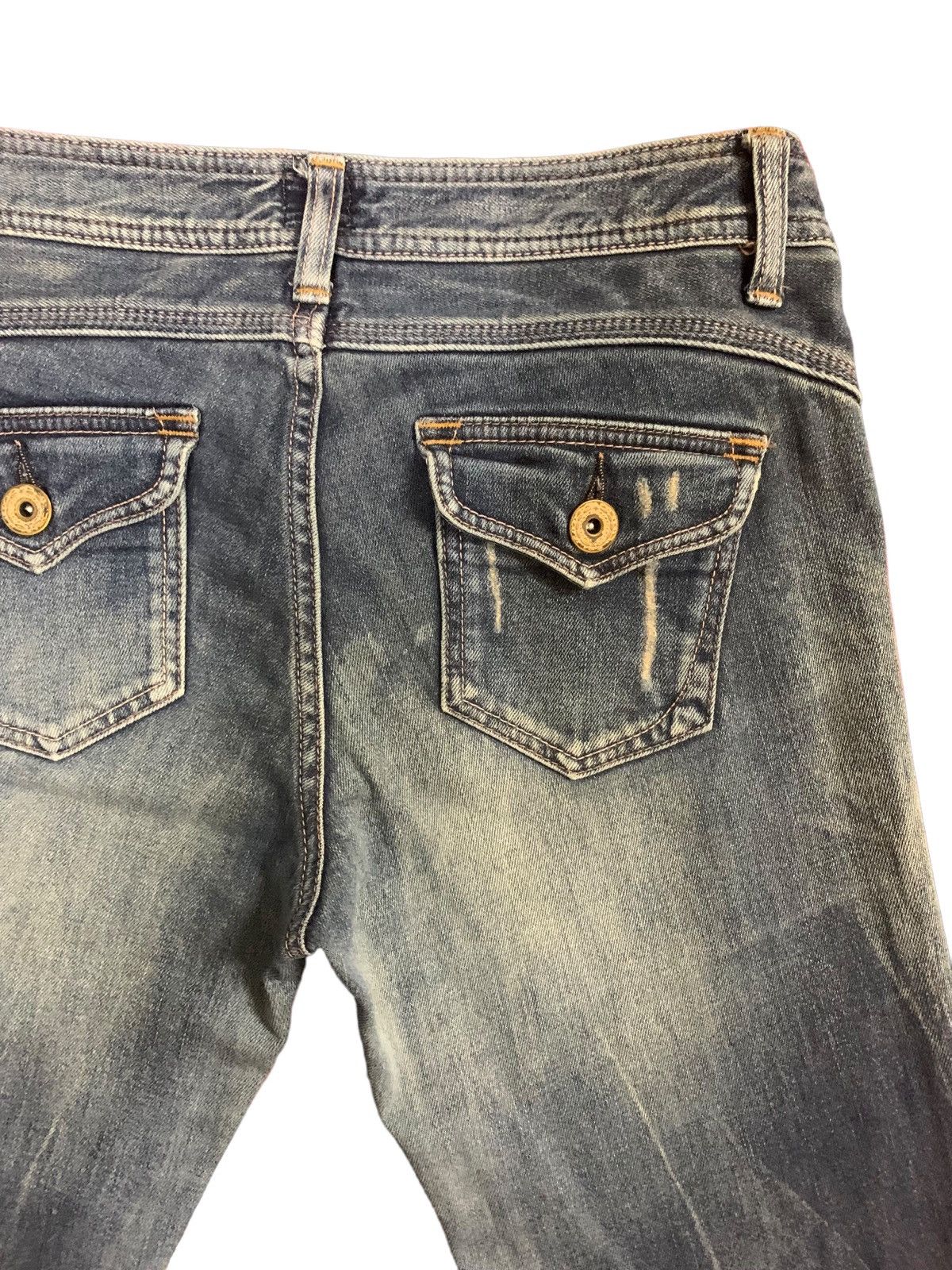If Six Was Nine × Japanese Brand × Le Grande Bleu (L.G.B.) 🔥Flare🔥 Vintage Rhp Special Edition Bootcut Jeans Size US 32 / EU 48 - 13 Thumbnail