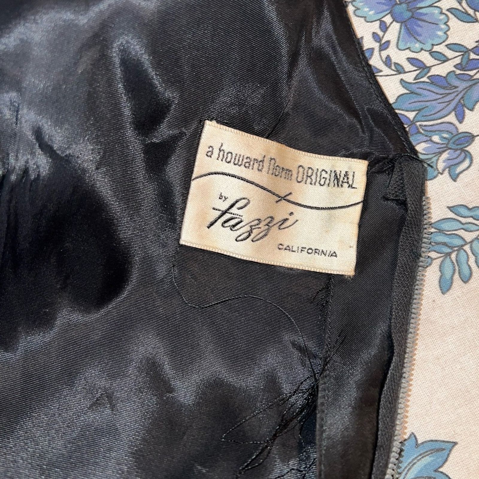 Vintage Vintage 1950s Fazzi Black Rainbow Sequin Cocktail Dress! Size L / US 10 / IT 46 - 7 Thumbnail