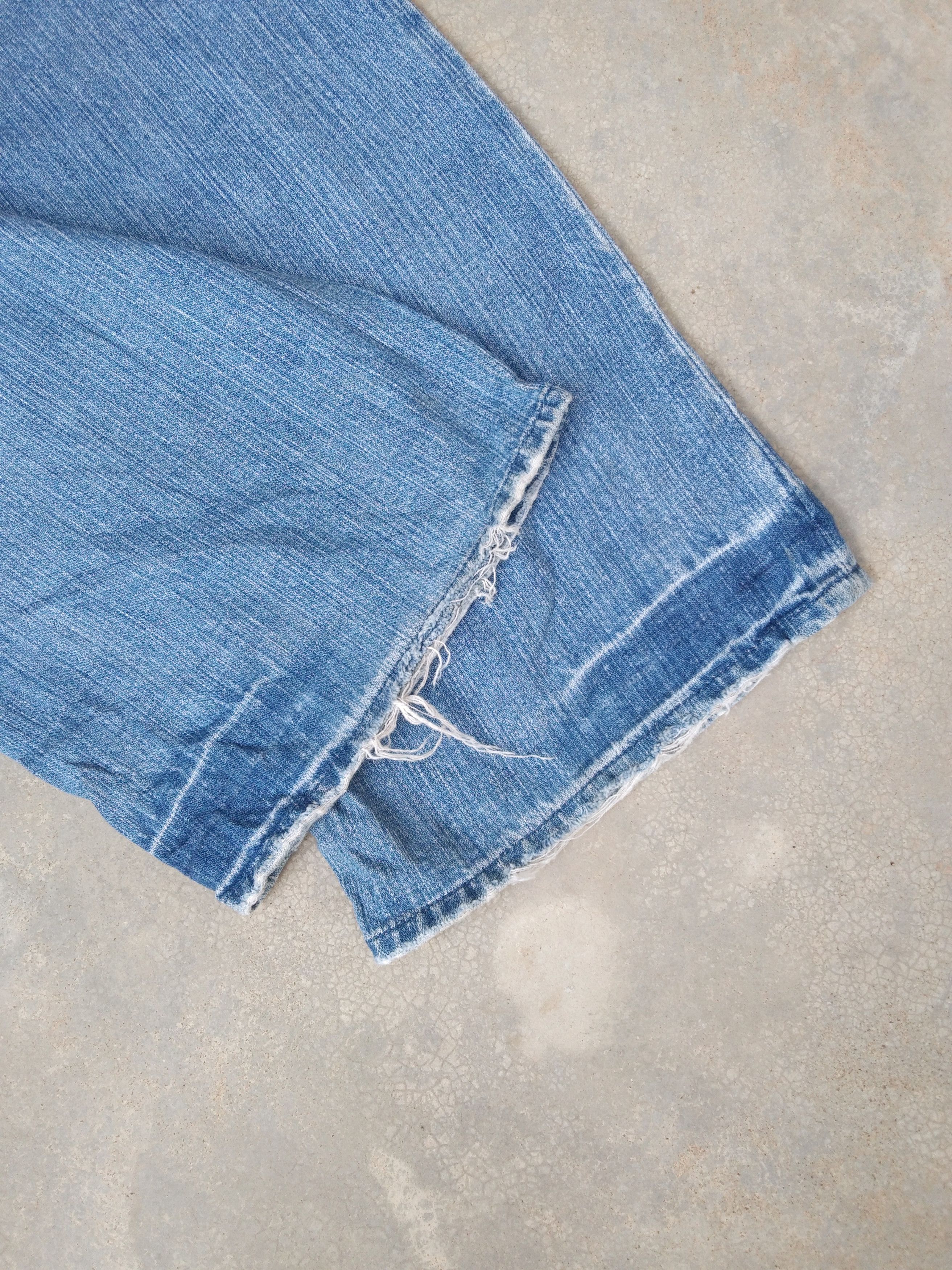Gap Vintage Gap Boot Cut Baggy Flared Jeans 36x30 Size US 36 / EU 52 - 3 Thumbnail