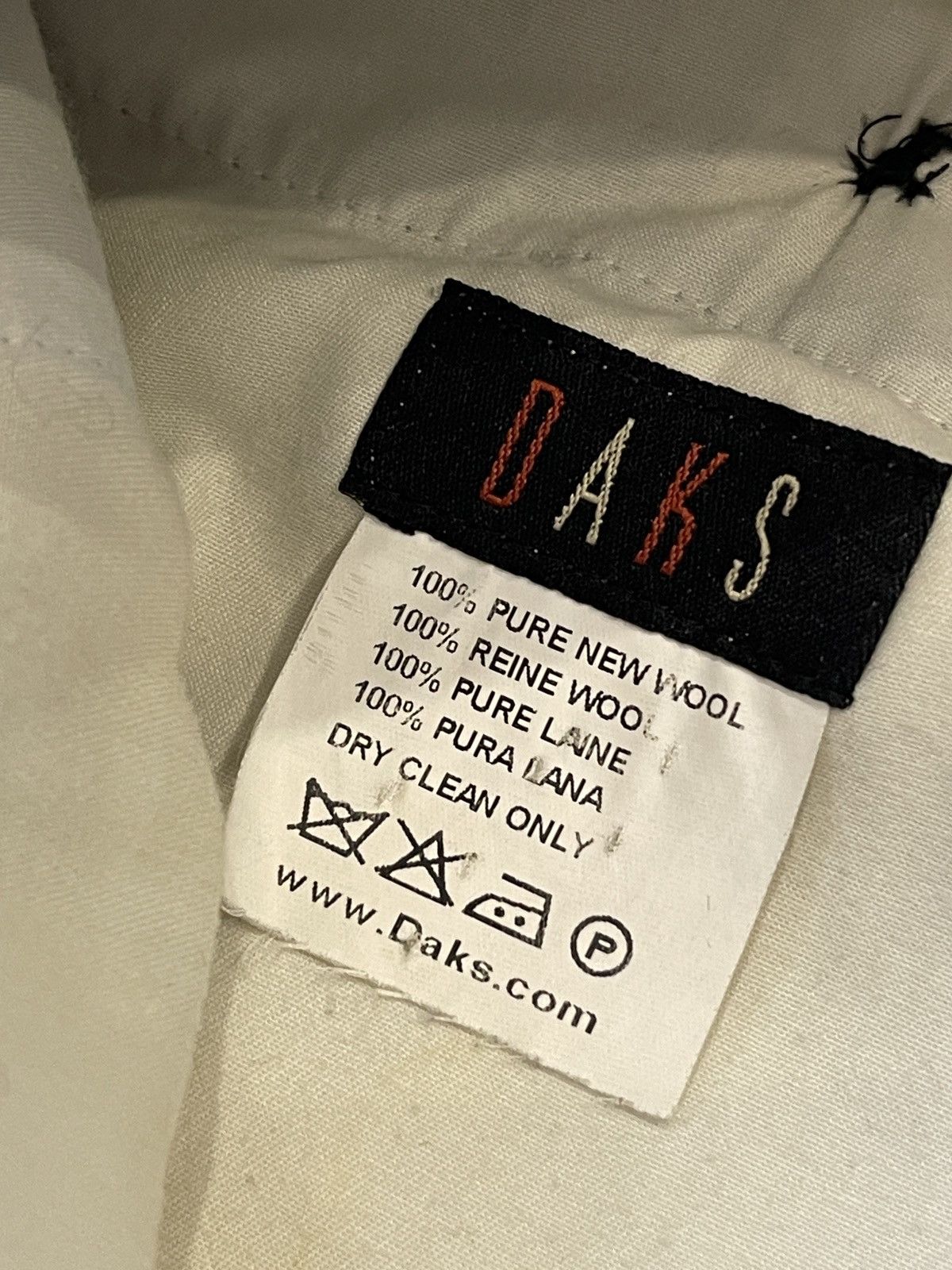 DAKS DAKS London Gray 2-Piece Suit - 100% Pure New Wool Size 38R Size 38R - 23 Thumbnail