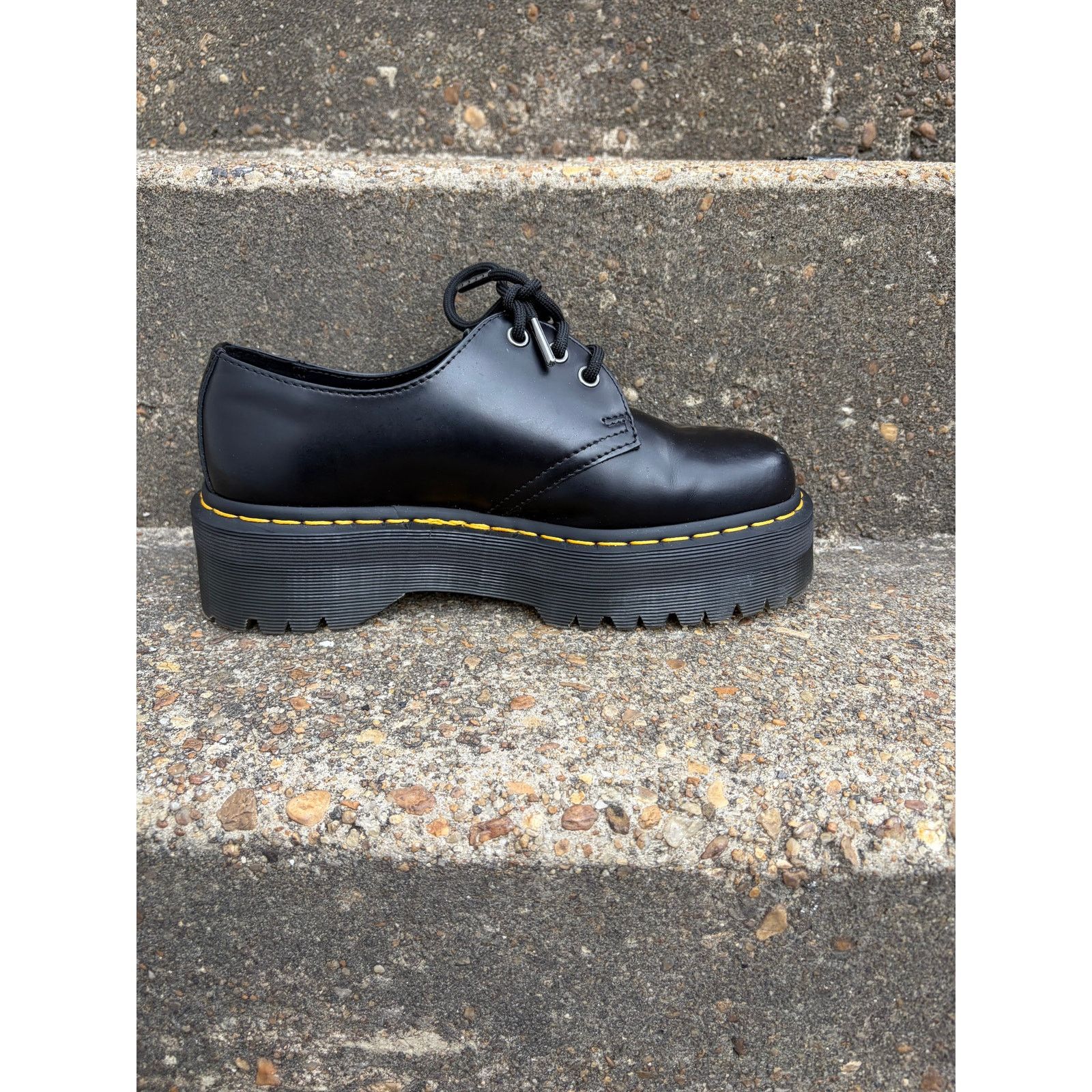 Dr. Martens Doc Martens 1461 Quad Platform Oxfords Size Mens 7/Womens 8 Size US 8 / IT 38 - 8 Thumbnail