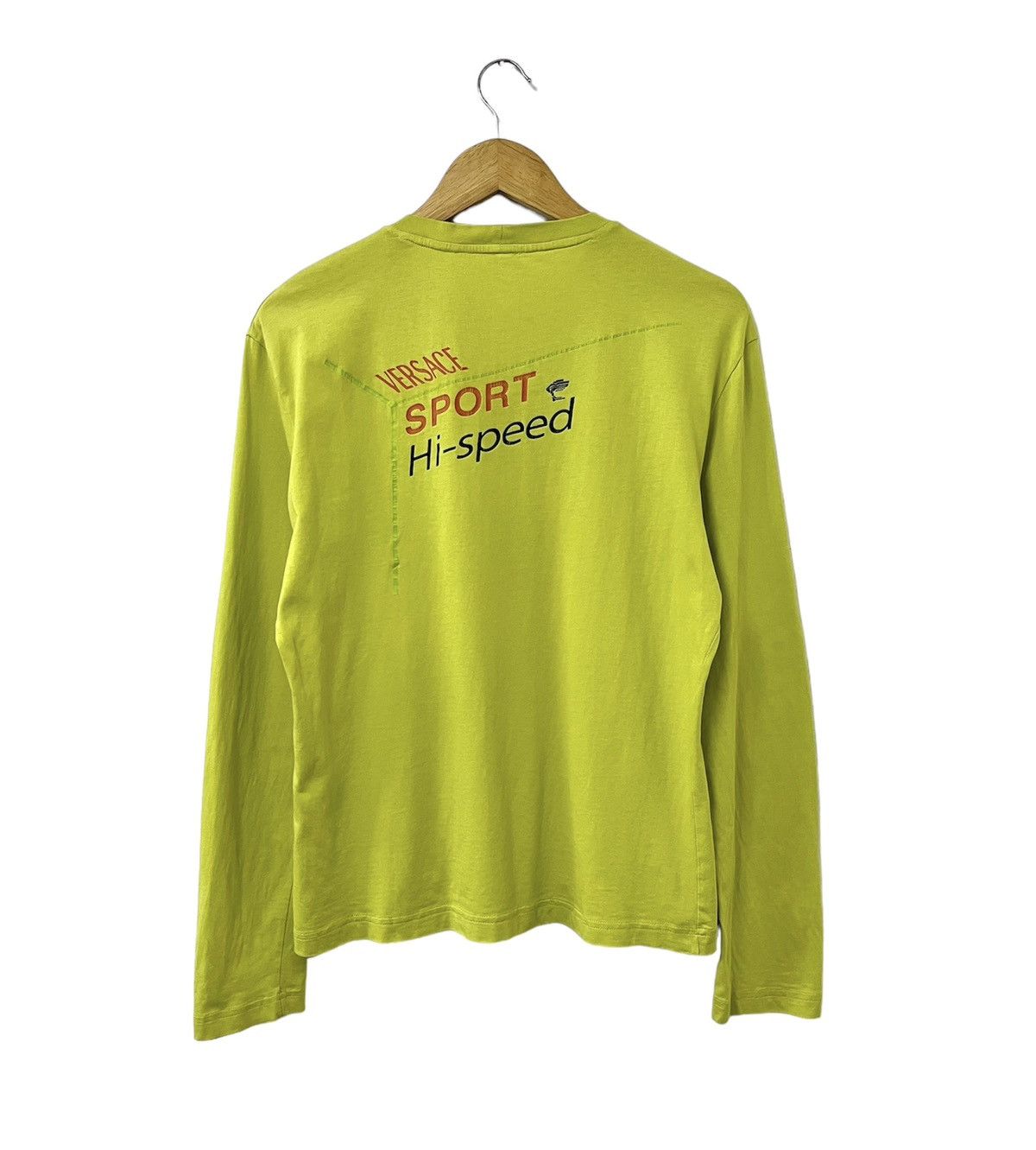 Versace VERSACE SPORT HI SPEED DESIGNER BRAND LONGSLEEVE TSHIRT Size US L / EU 52-54 / 3 - 1 Thumbnail